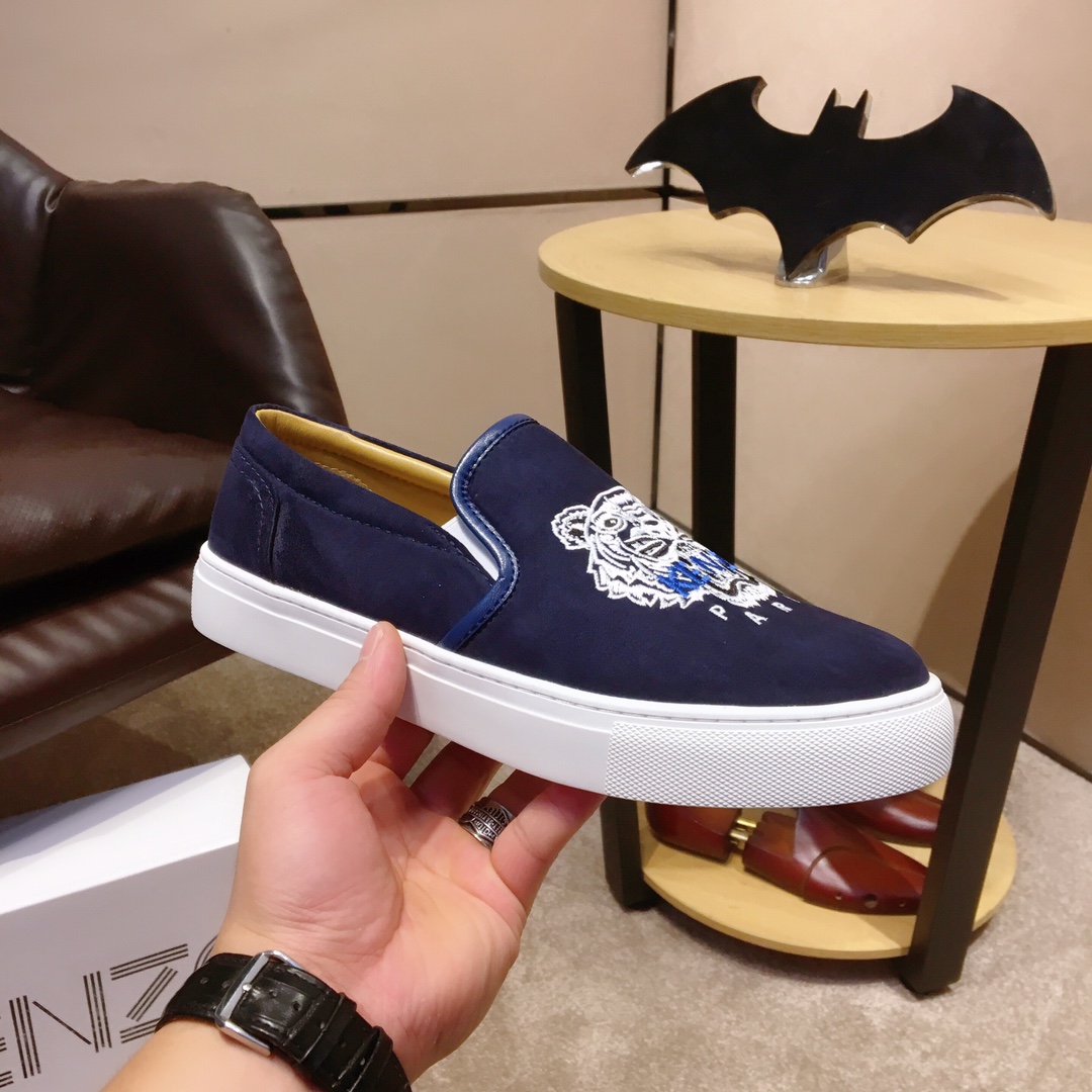 Kenzo K-SKATE Tiger canvas slip-on sneakers 12 - vstockx