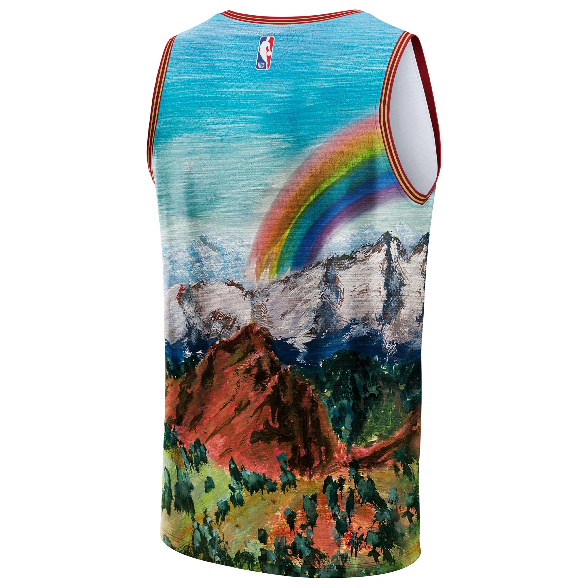 Denver Nuggets NBA & KidSuper Studios by Fanatics Unisex Hometown Jersey - Blue - vstockx