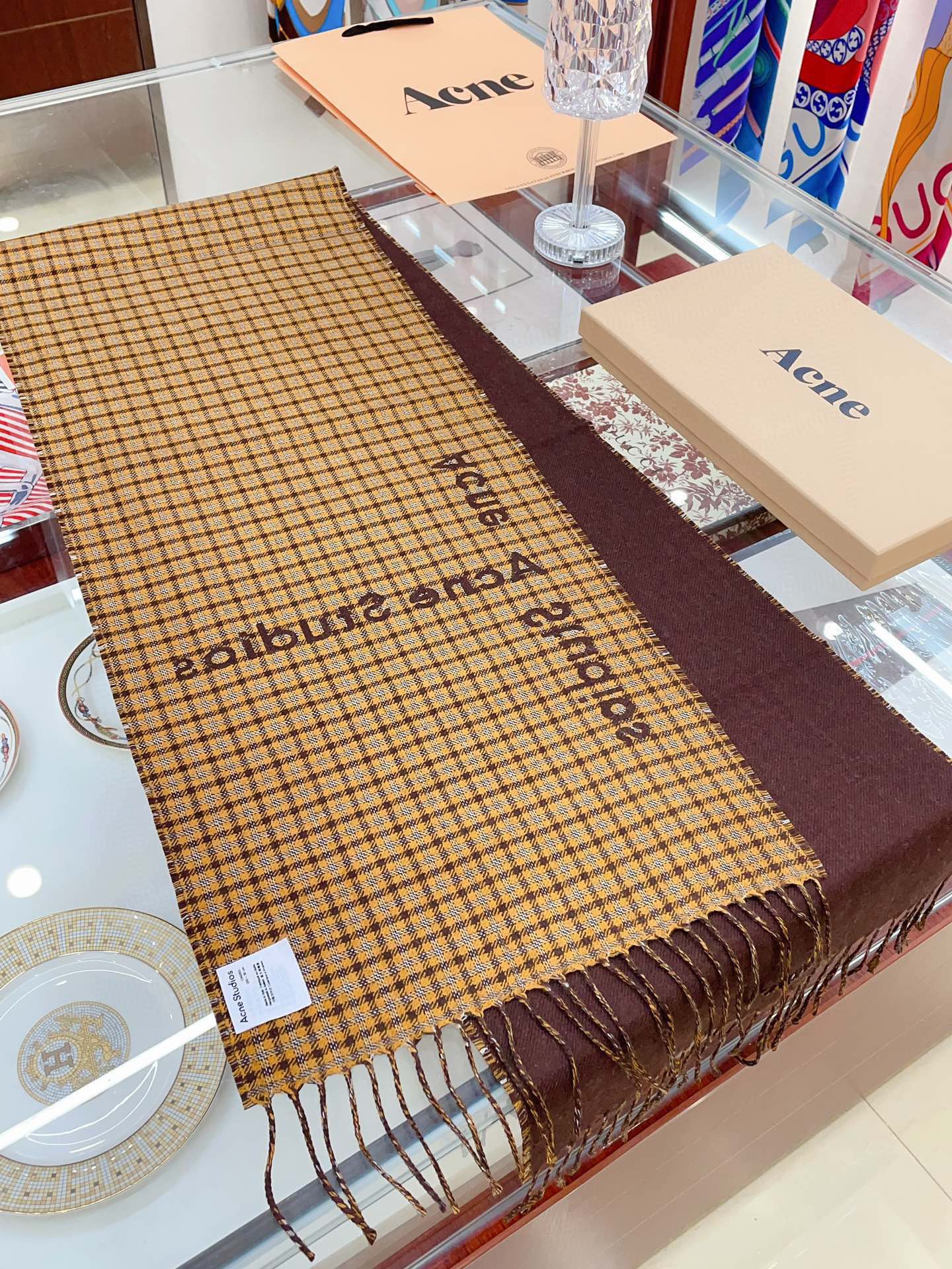 Streetwear Scarf Acne 328856 SIZE:200×30cm - vstockx