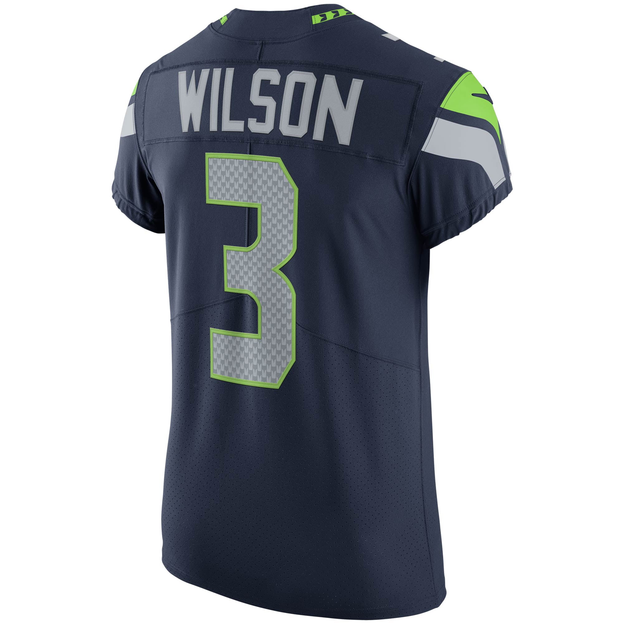 Men's Nike Russell Wilson College Navy Seattle Seahawks Vapor Elite Player Jersey - vstockx