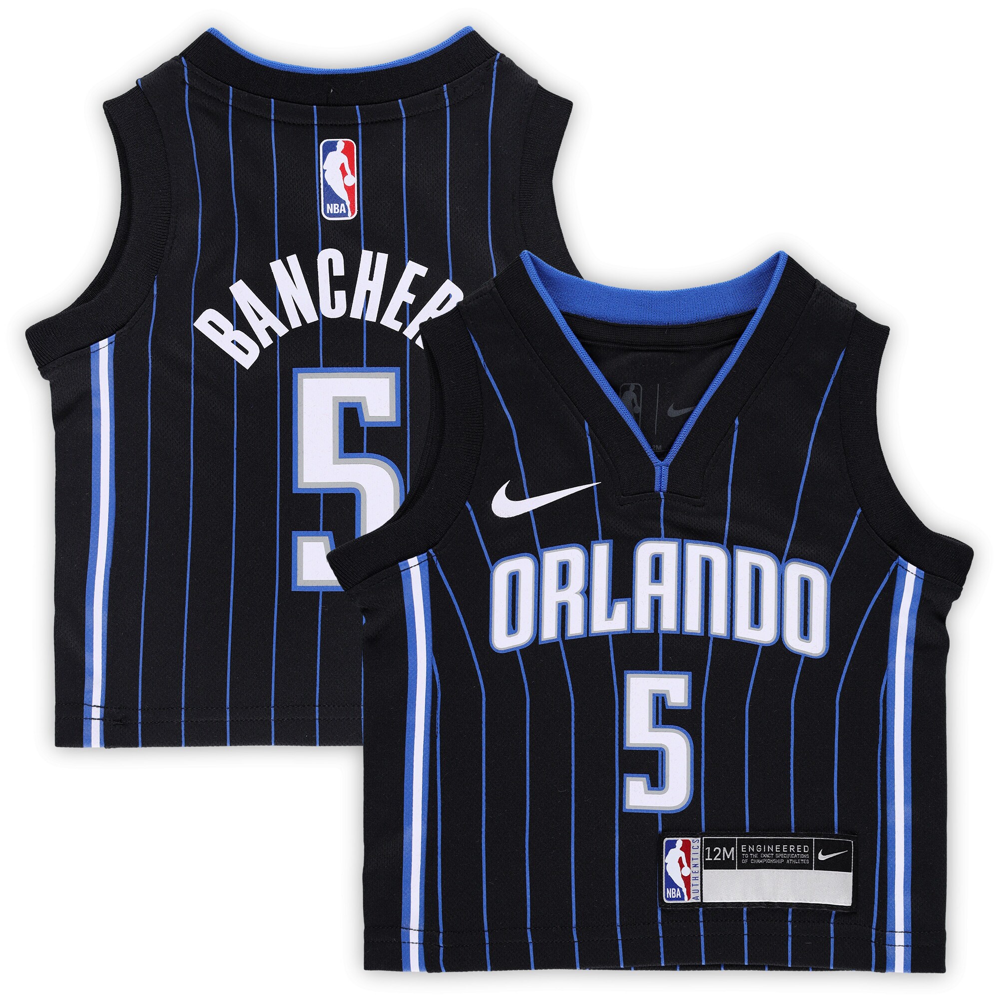 Paolo Banchero Orlando Magic Nike Infant Swingman Player Jersey - Icon Edition - Black - vstockx