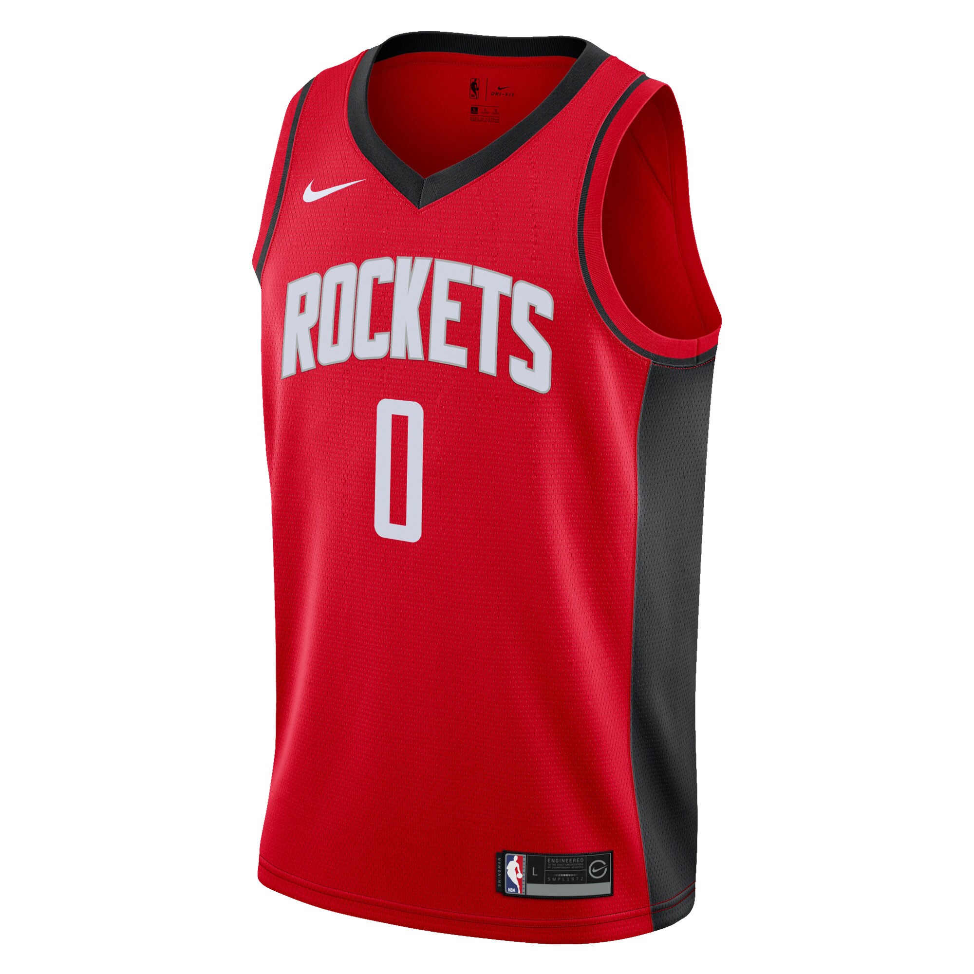 Jalen Green Houston Rockets Nike Youth 2021/22 Swingman Jersey - Icon Edition - Red - vstockx