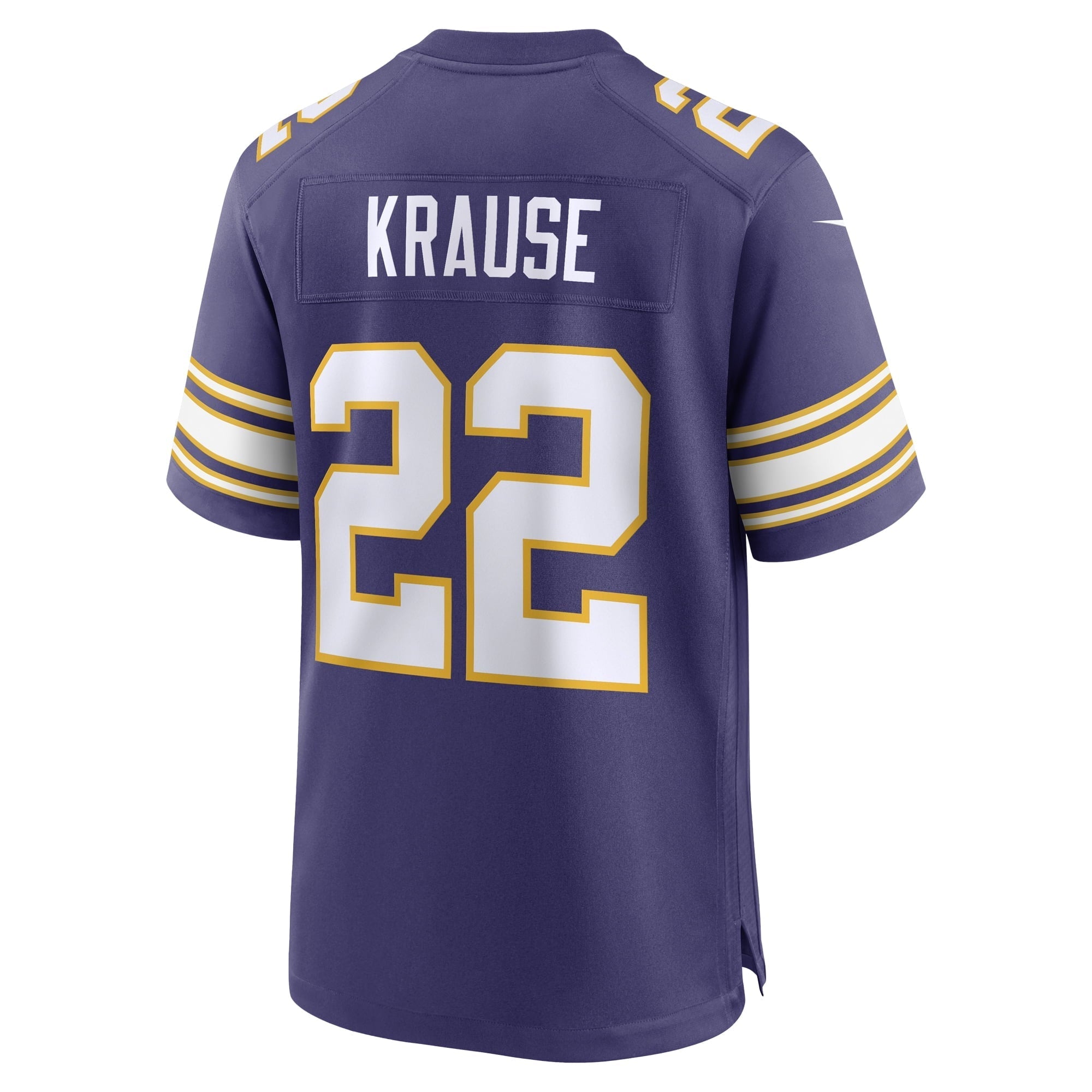 Men's Nike Paul Krause Purple Minnesota Vikings Classic Retired Player Jersey - vstockx
