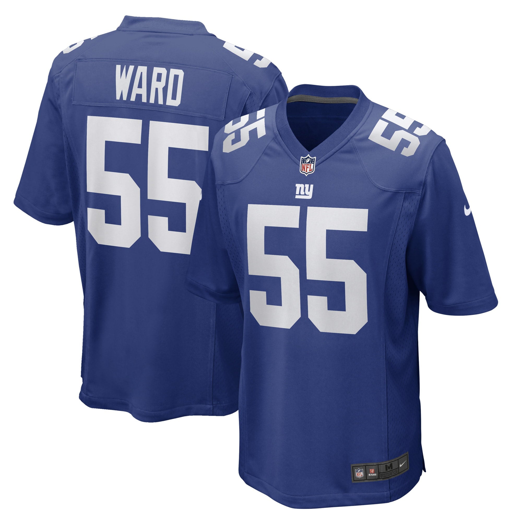 Men's Nike Jihad Ward Royal New York Giants Game Player Jersey - vstockx