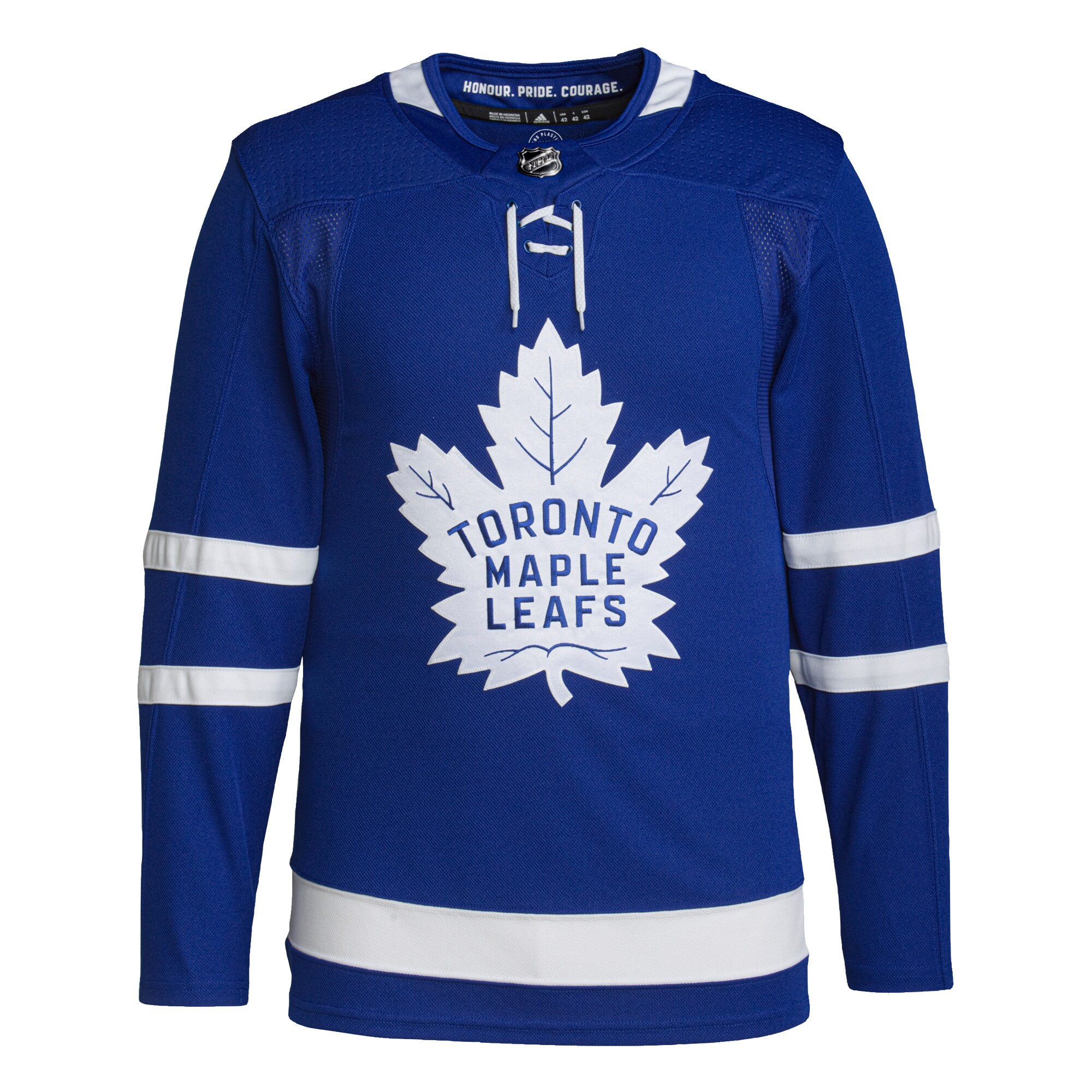 Toronto Maple Leafs adidas Home Primegreen Authentic Pro Jersey - Royal - vstockx