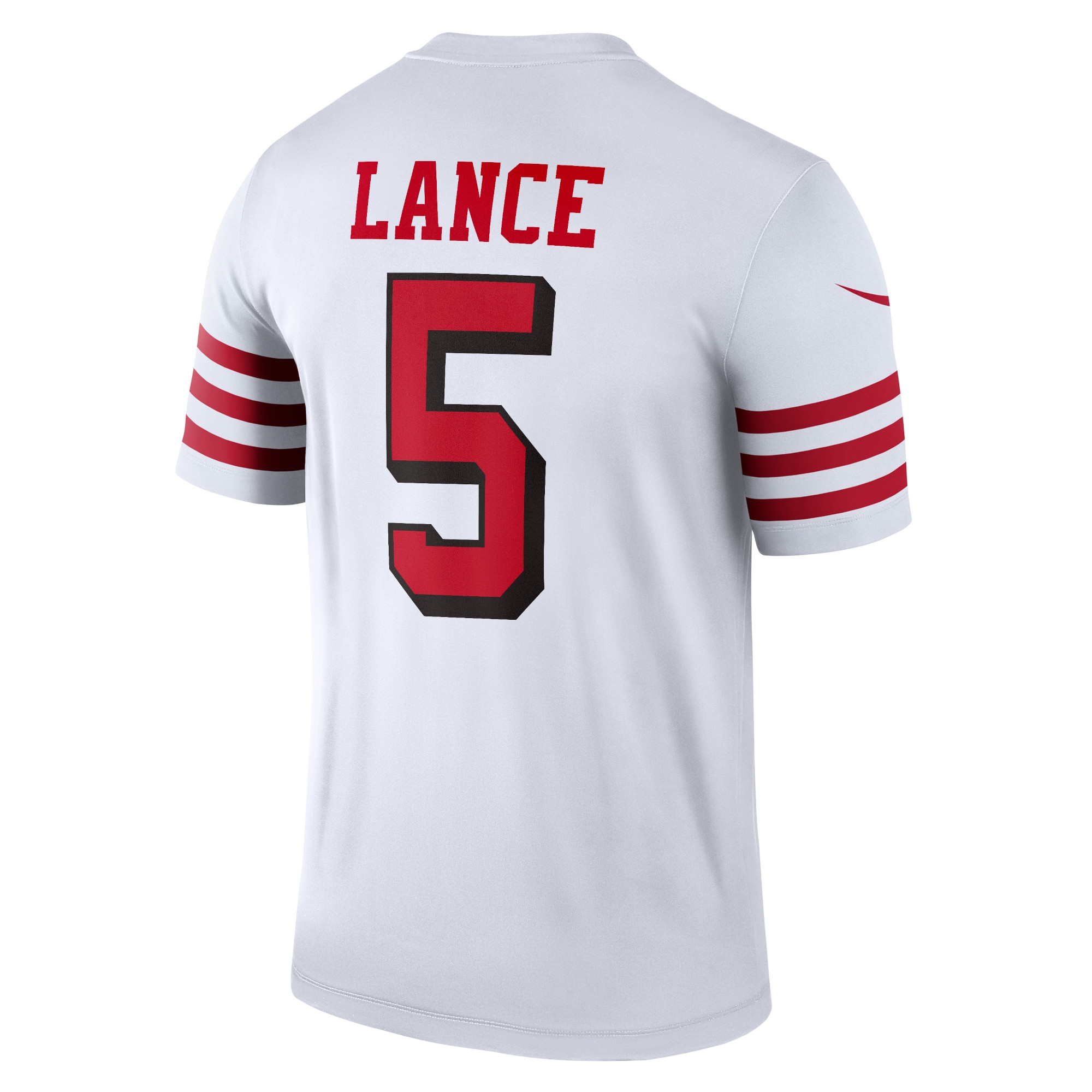 Trey Lance San Francisco 49ers Nike Alternate Legend Jersey - White - vstockx