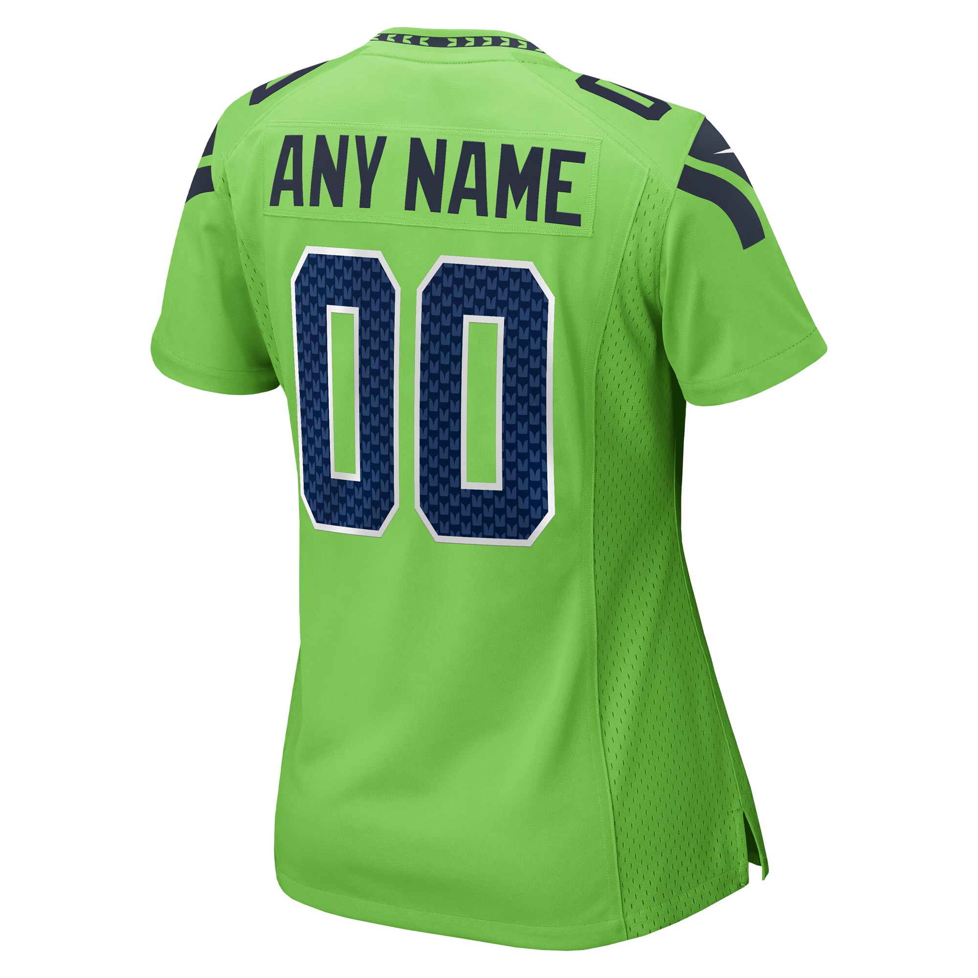 Seattle Seahawks Nike Women's Alternate Custom Game Jersey - Neon Green - vstockx