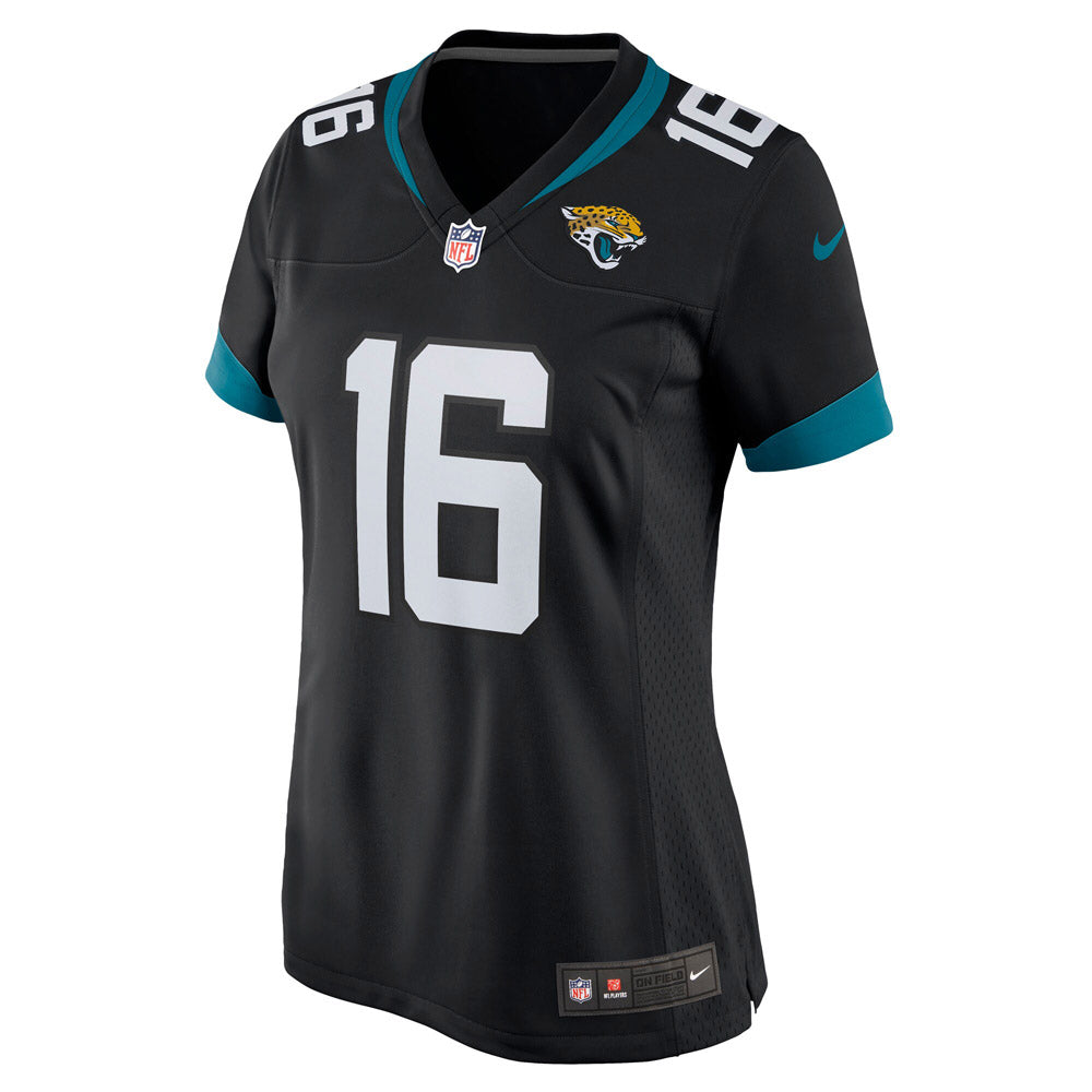 Women's Jacksonville Jaguars Trevor Lawrence Alternate Game Jersey Black - vstockx