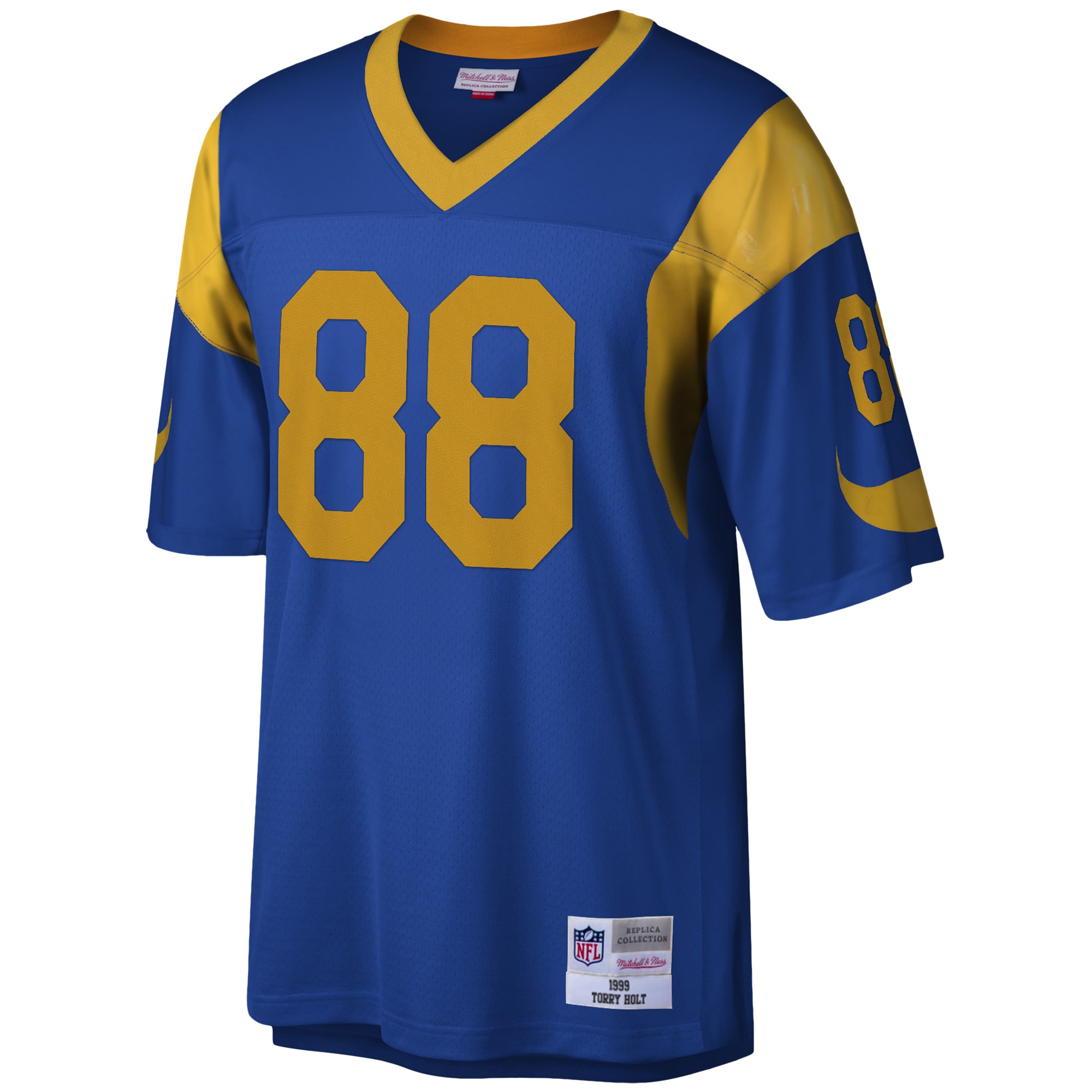 Torry Holt Los Angeles Rams Mitchell & Ness Legacy Replica Jersey - Royal - vstockx