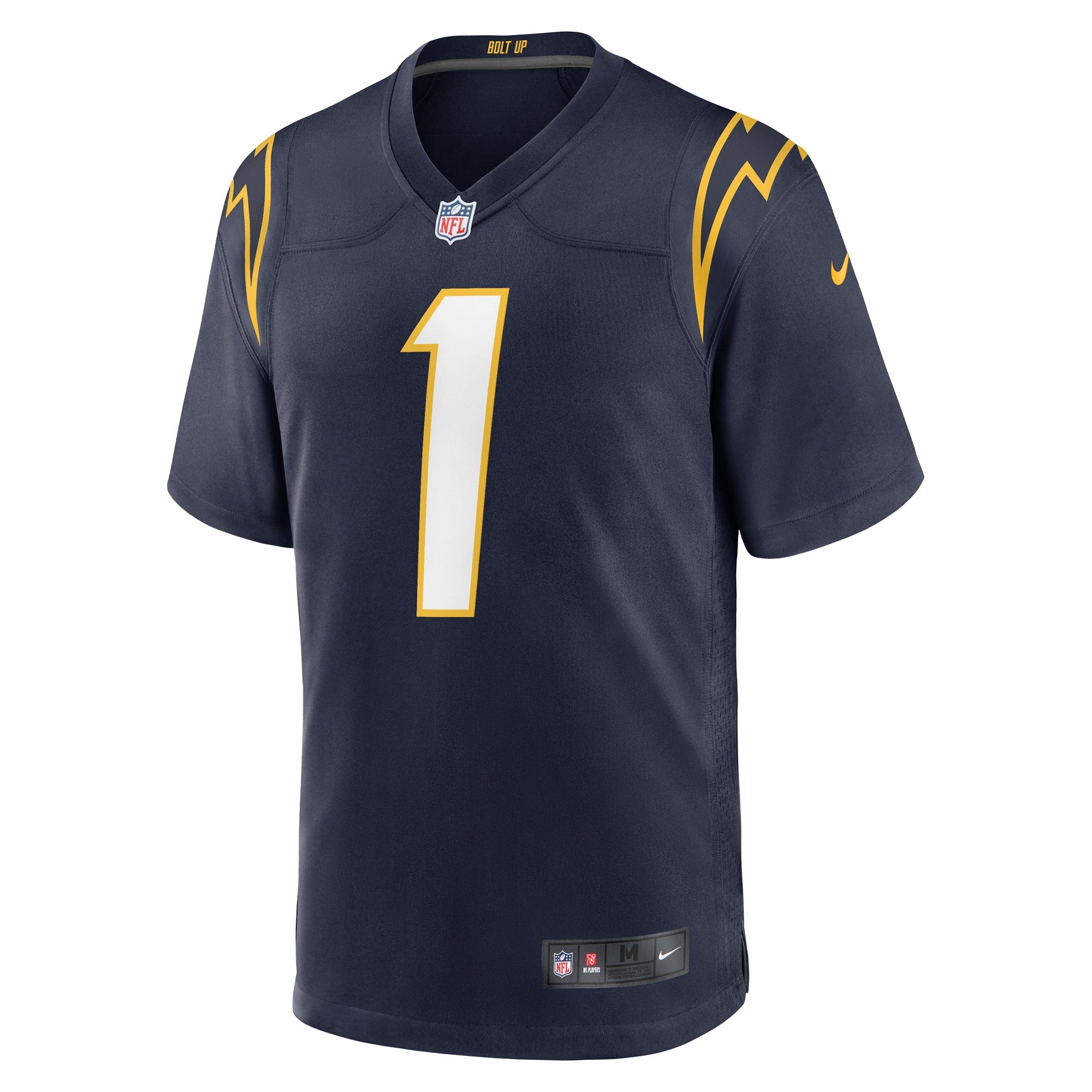 Men's Nike Quentin Johnston Navy Los Angeles Chargers Alternate Game Jersey - vstockx