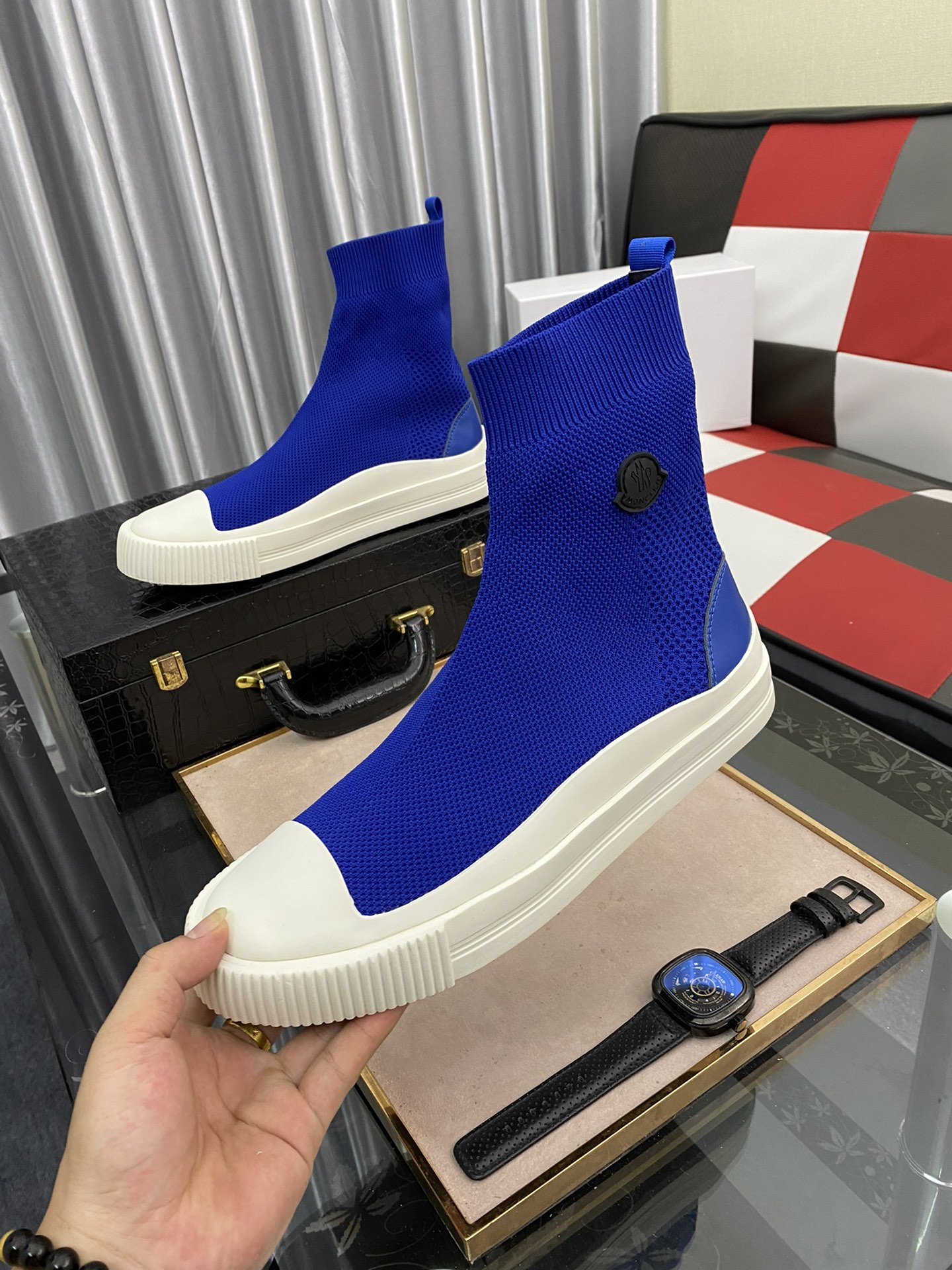 Moncler Socks Sneaker 3 - vstockx