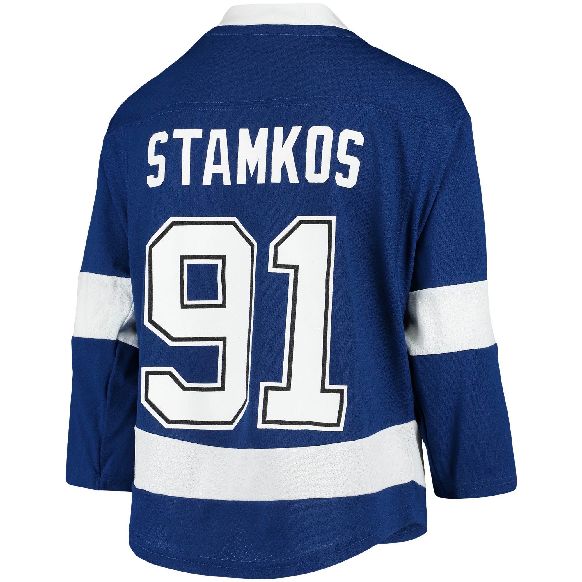 Steven Stamkos Tampa Bay Lightning Youth Home Replica Player Jersey - Blue - vstockx