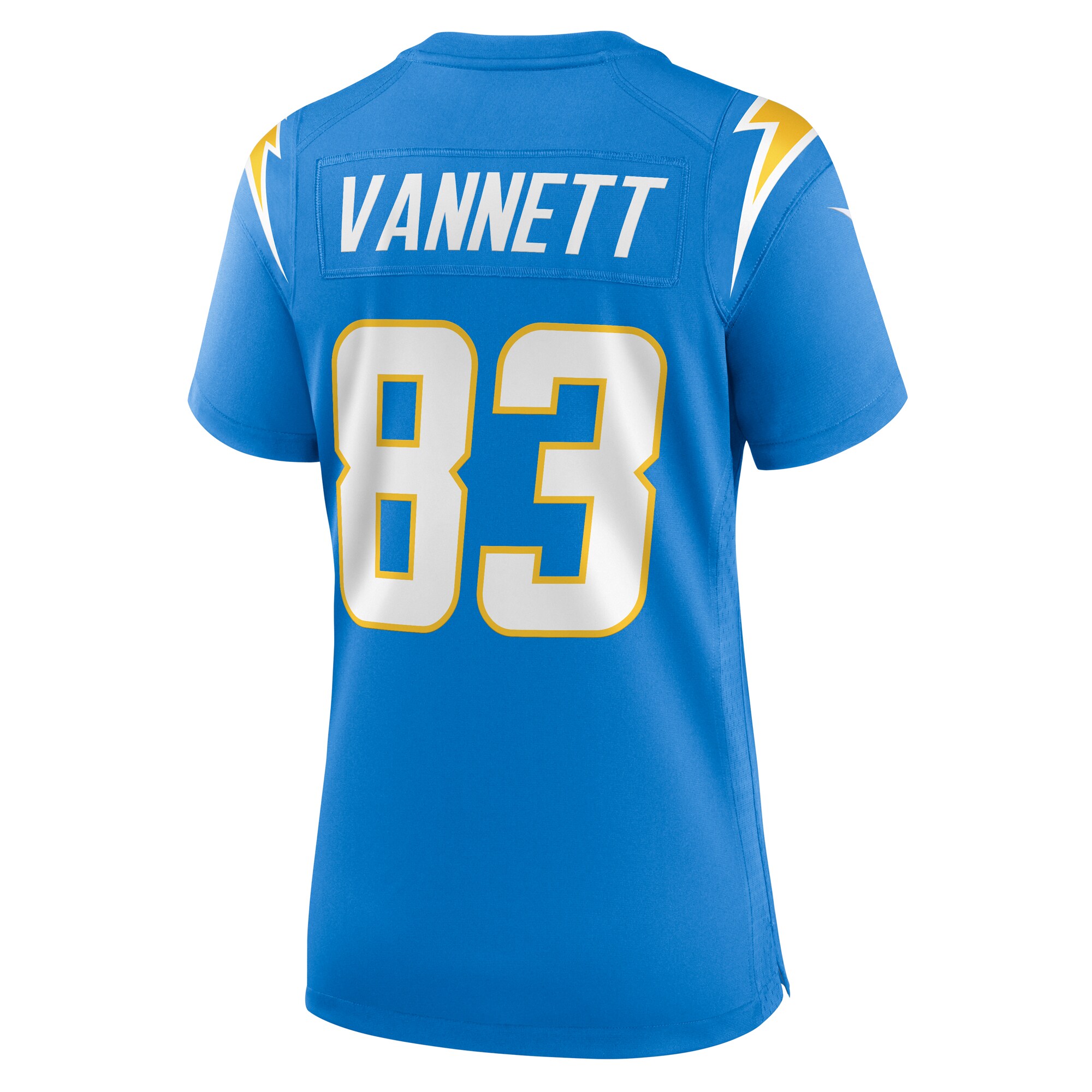 Nick Vannett Los Angeles Chargers Nike Women's Team Game Jersey - Powder Blue - vstockx