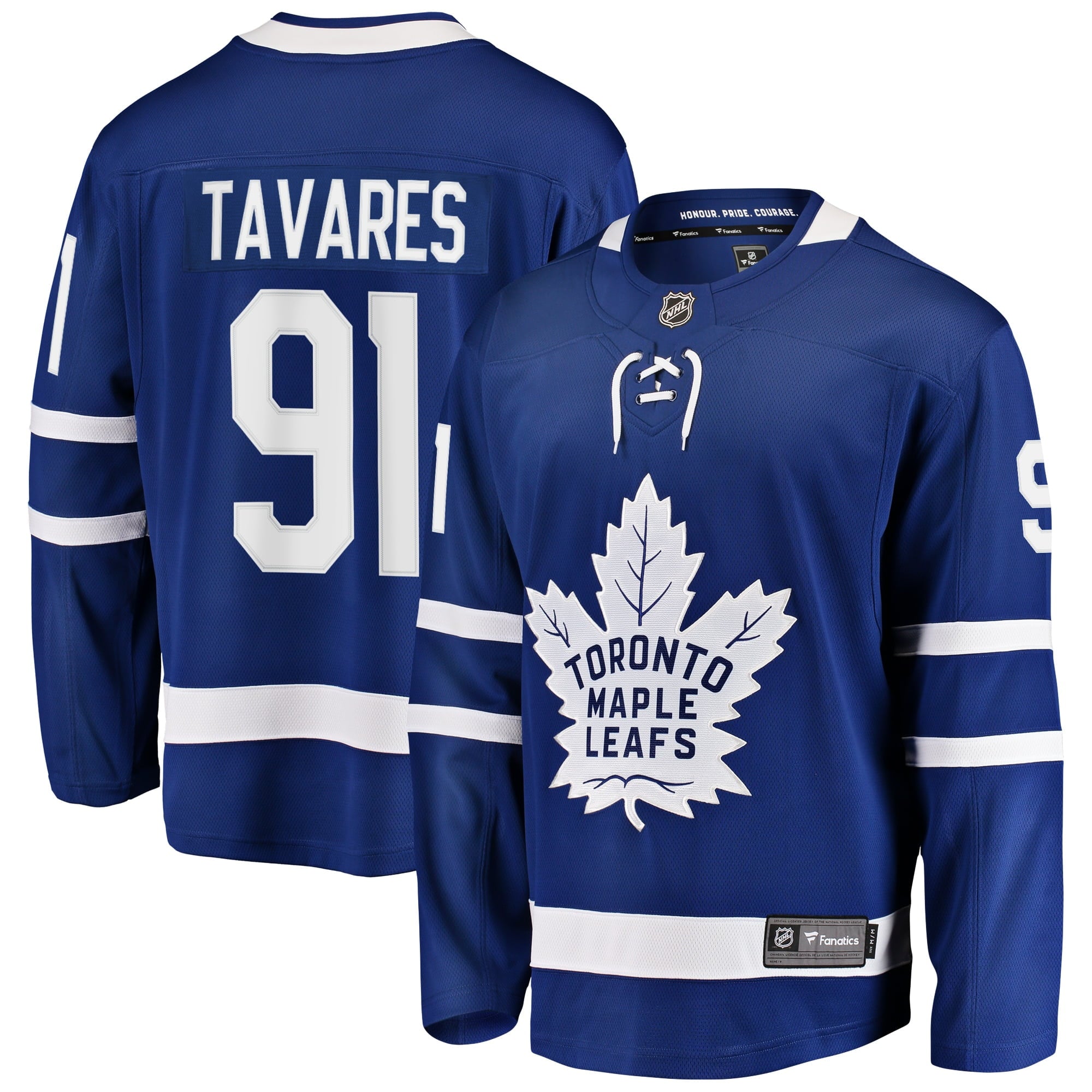 Men's Fanatics Branded John Tavares Blue Toronto Maple Leafs Home Premier Breakaway Player Jersey - vstockx