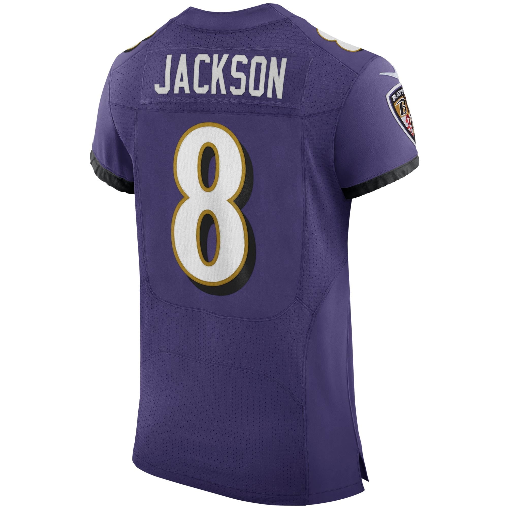 Men's Nike Lamar Jackson Purple Baltimore Ravens Vapor Elite Player Jersey - vstockx