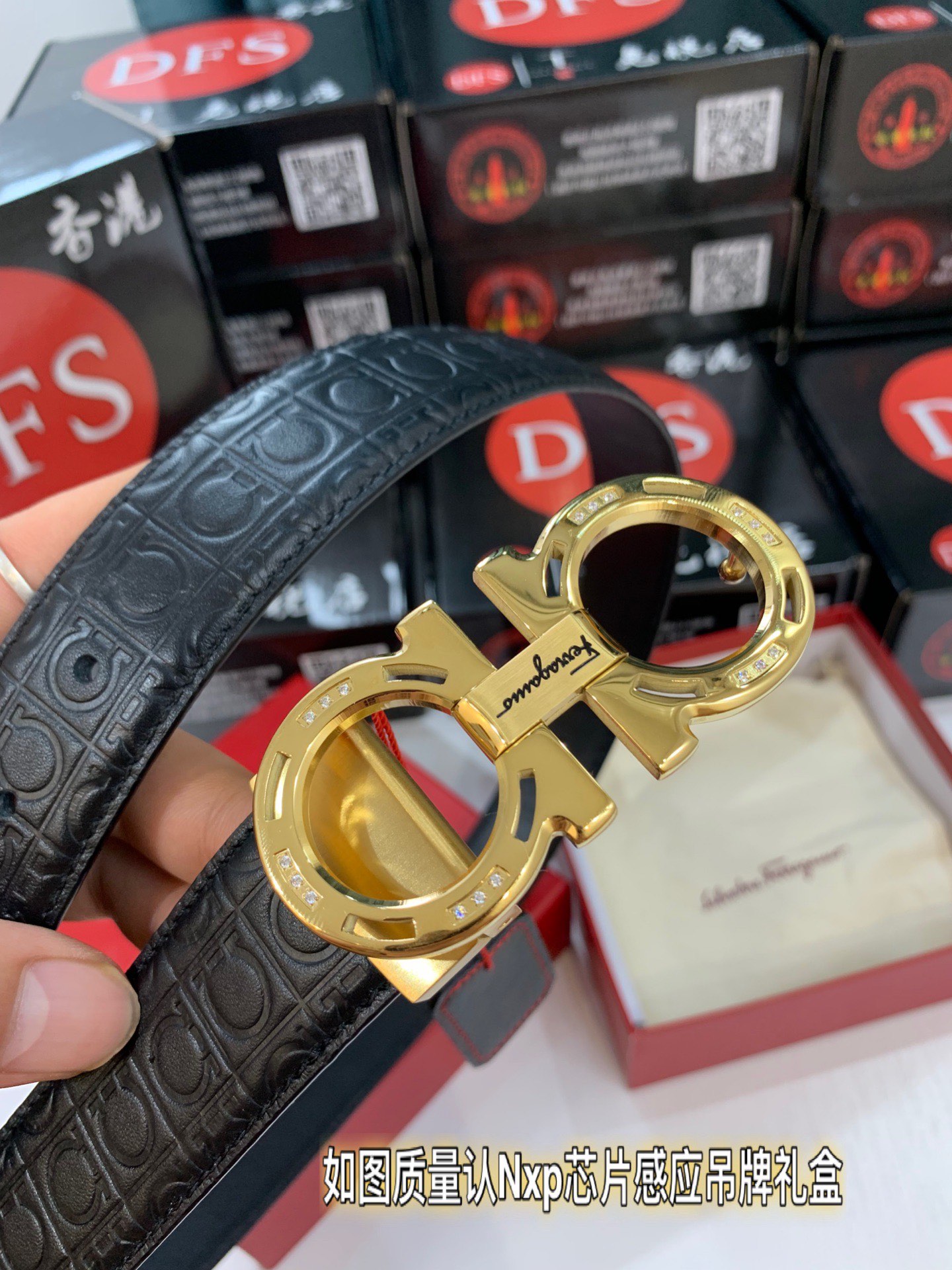 Streetwear Belt Ferragamo 319231 size:3.5cm - vstockx