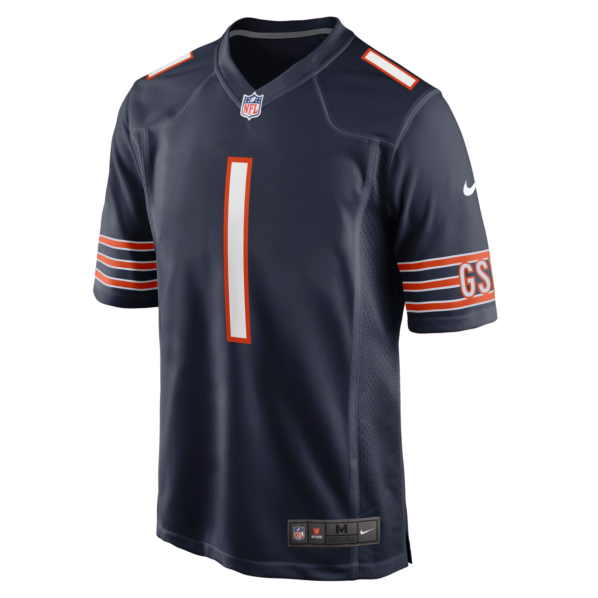Number 1 Dad Chicago Bears Nike Game Jersey - Navy - vstockx