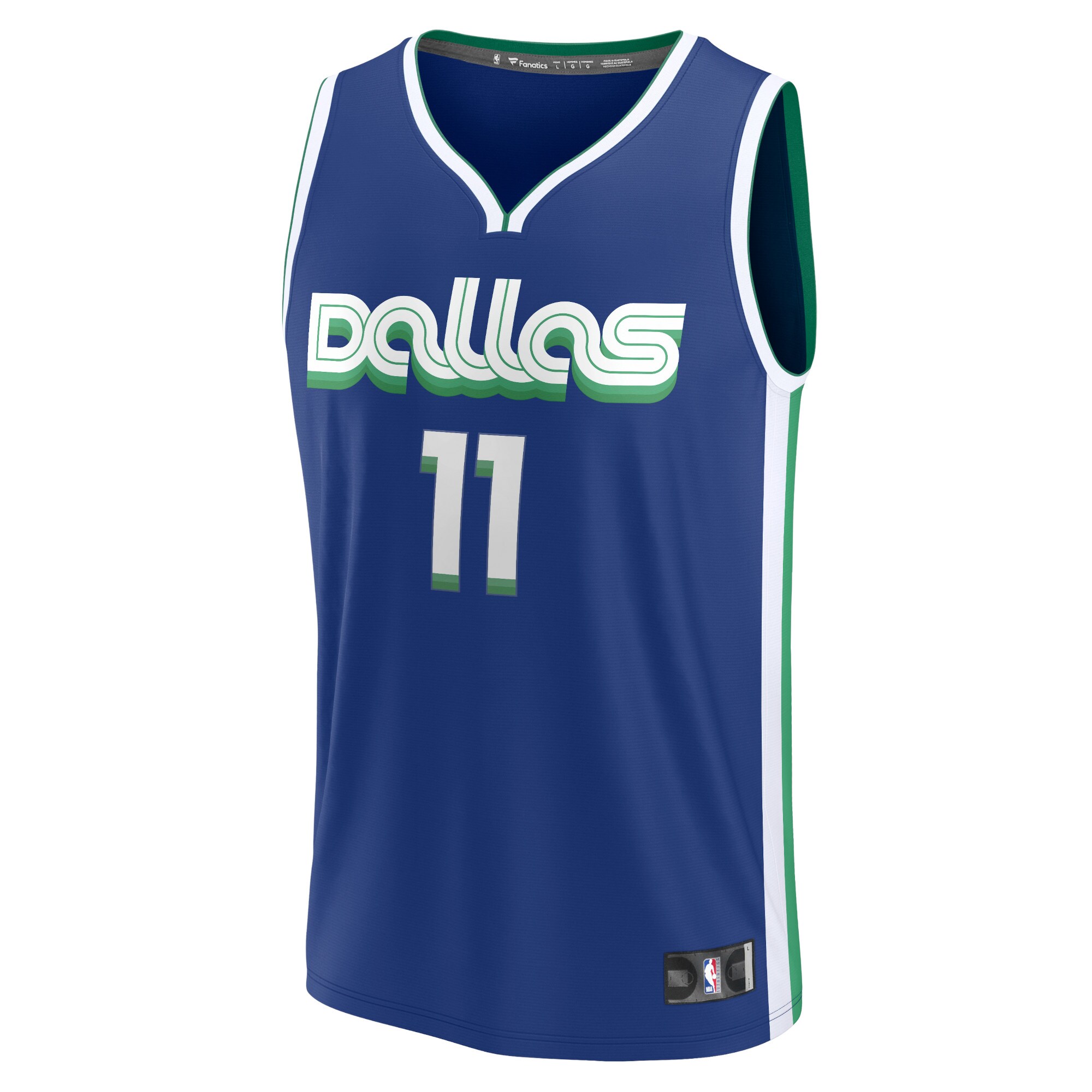 Tim Hardaway Jr. Dallas Mavericks Fanatics Branded 2022/23 Fastbreak Jersey - City Edition - Blue - vstockx