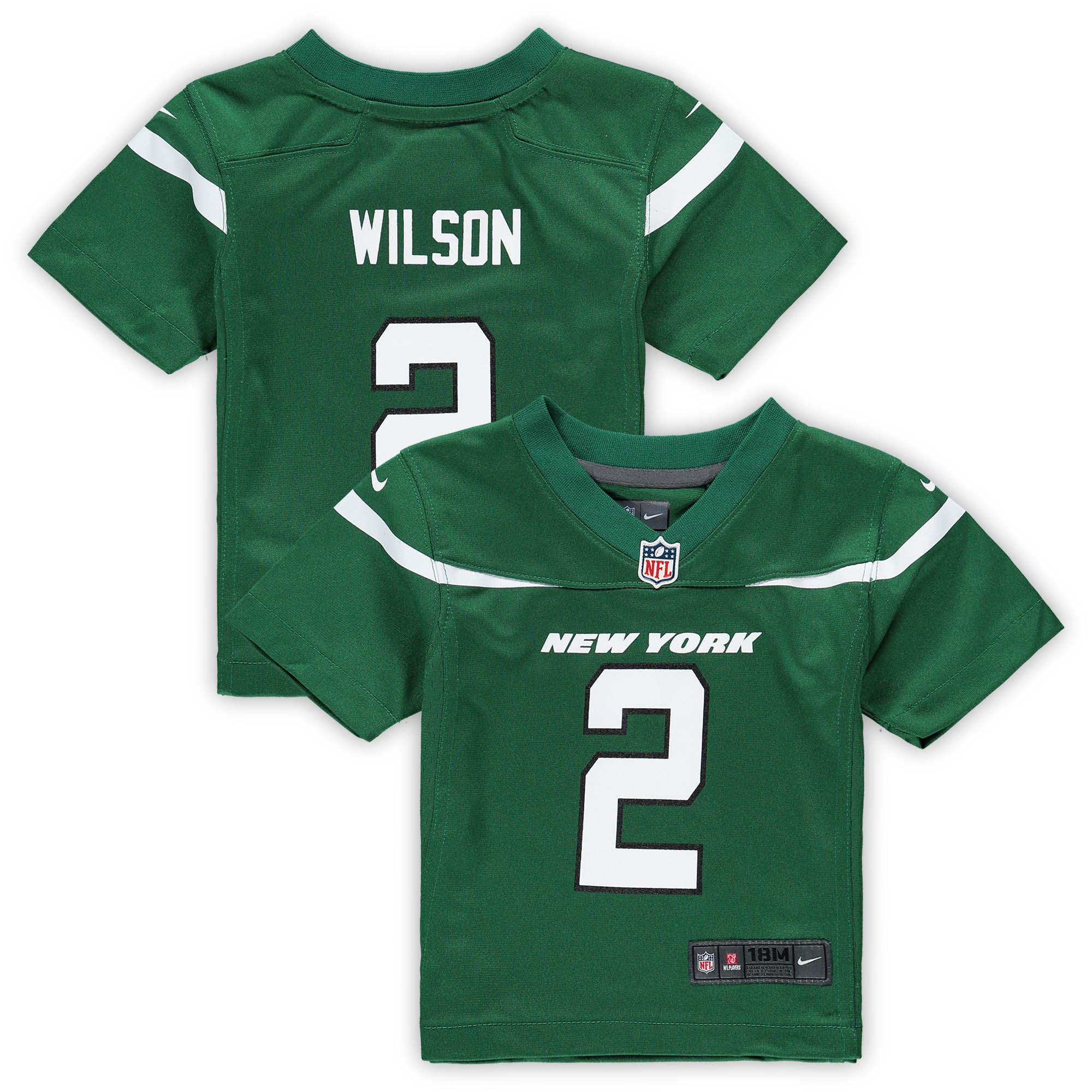 Zach Wilson New York Jets Nike Infant Game Jersey - Gotham Green - vstockx