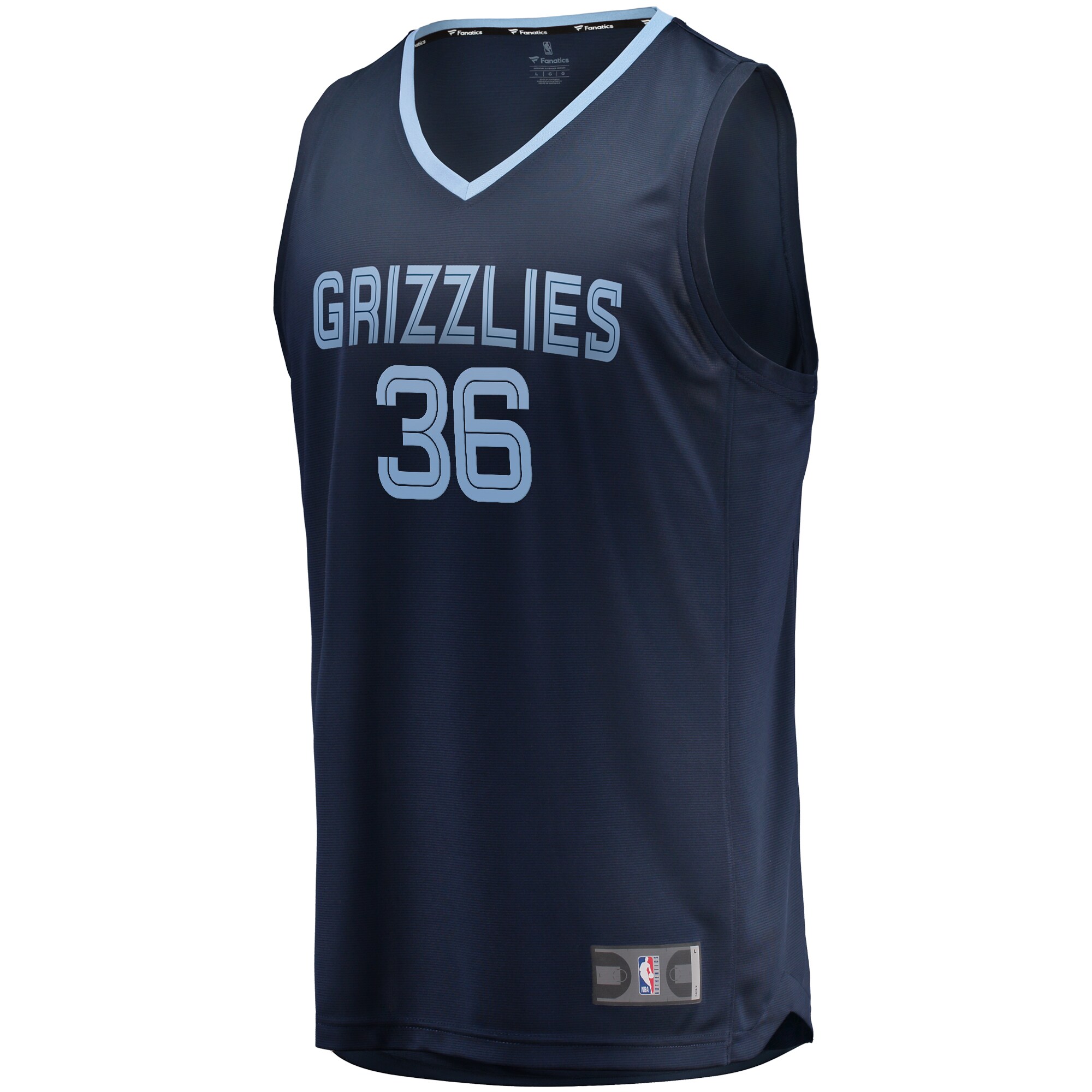 Marcus Smart Memphis Grizzlies Fanatics Branded Fast Break Player Jersey - Icon Edition - Navy - vstockx