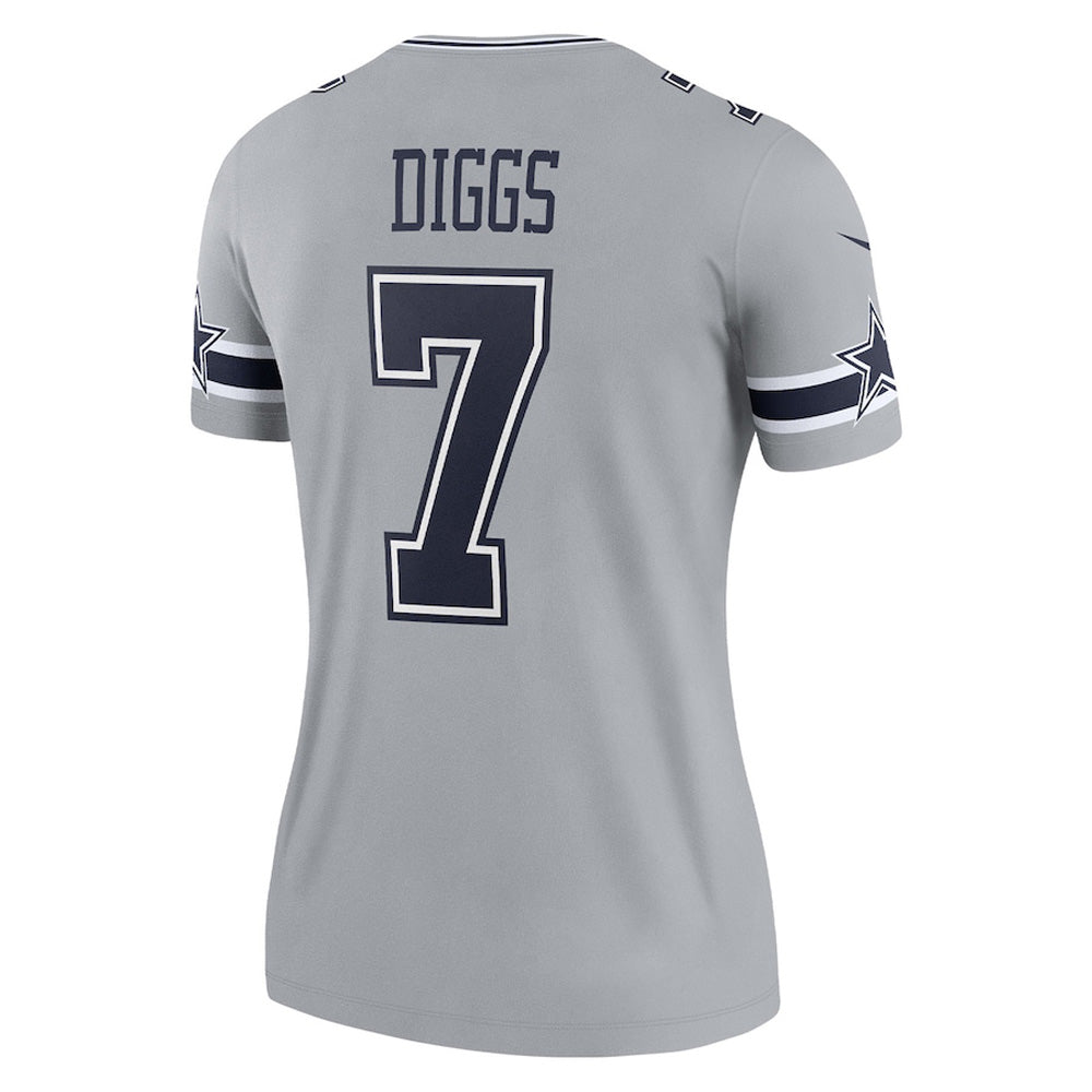 Women's Dallas Cowboys Trevon Diggs Game Jersey - Silver - vstockx