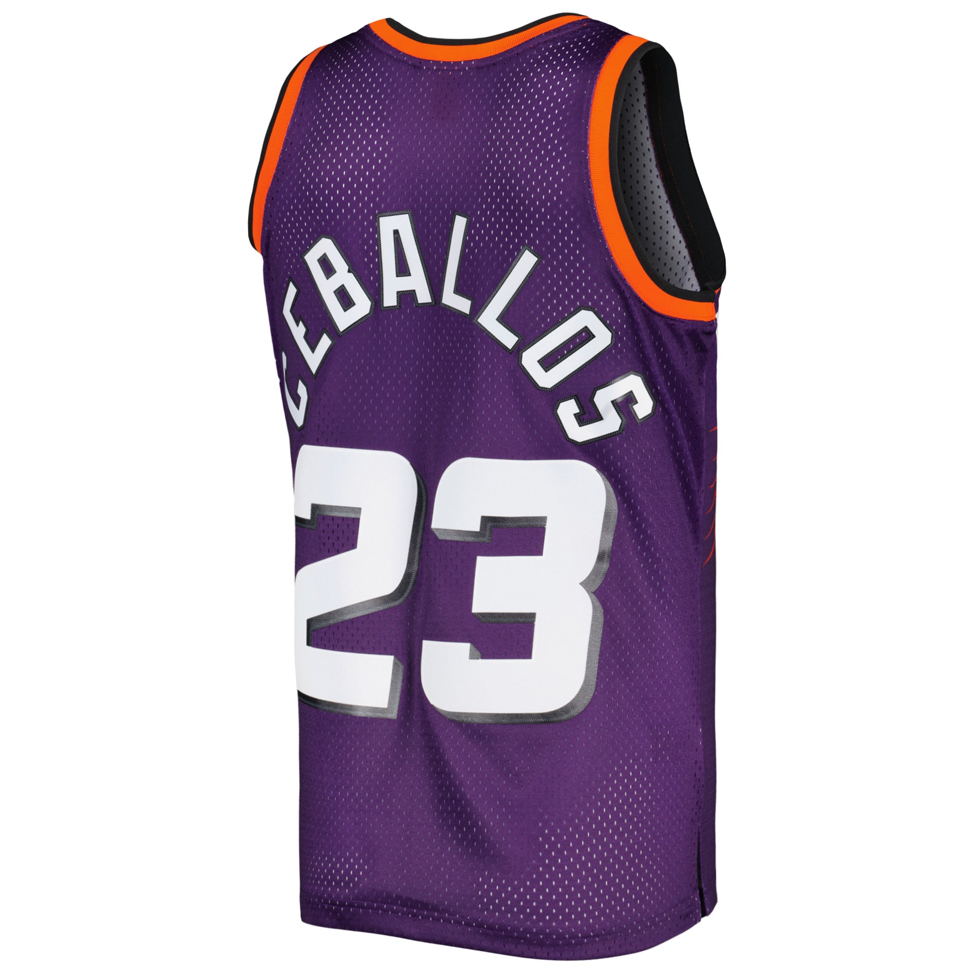 Cedric Ceballos Phoenix Suns Mitchell & Ness 1996-97 Hardwood Classics Swingman Jersey - Purple - vstockx