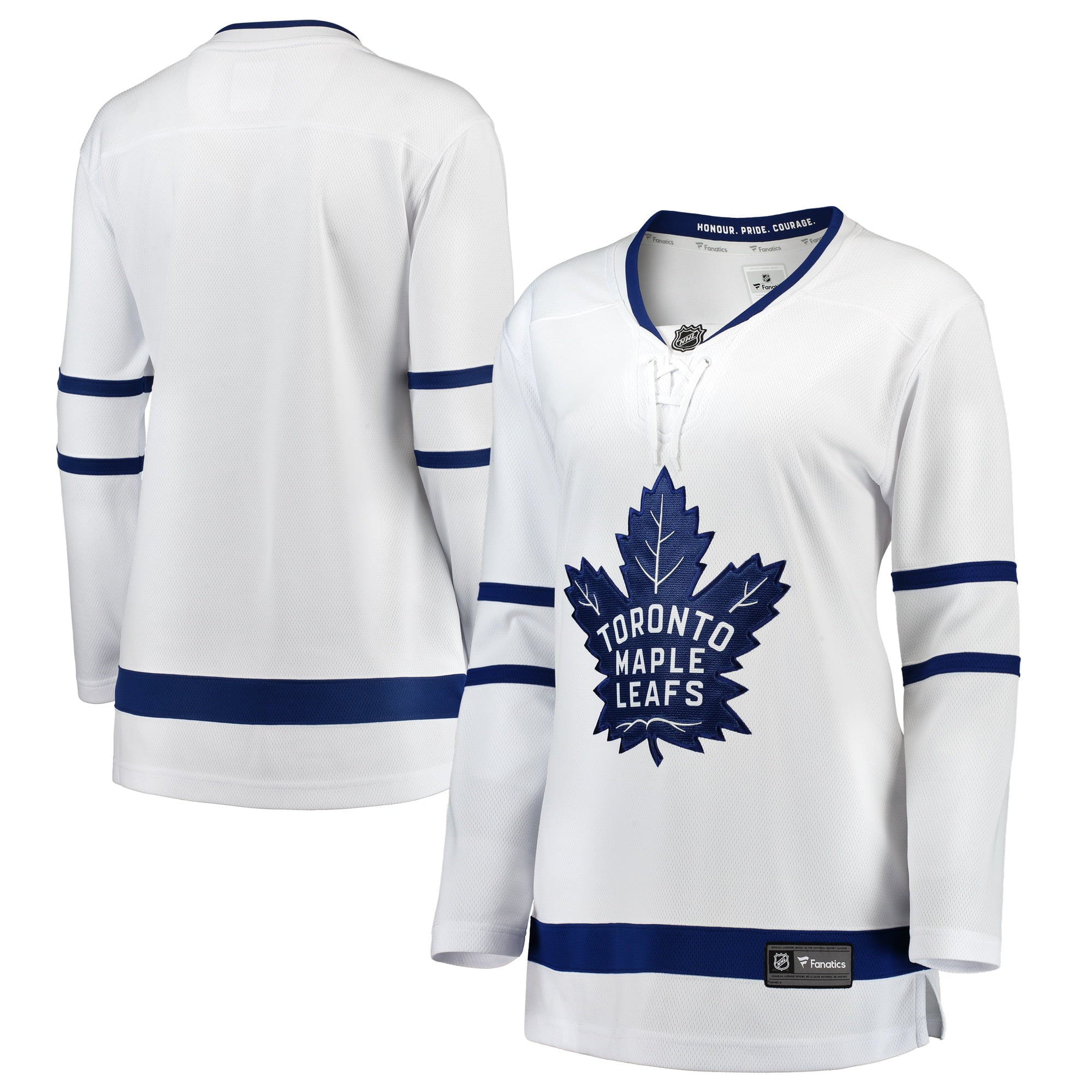 Women's Fanatics Branded White Toronto Maple Leafs Away Breakaway Jersey - vstockx