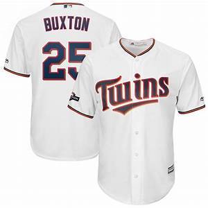 Youth Minnesota Twins Byron Buxton Cool Base Replica Jersey White - vstockx