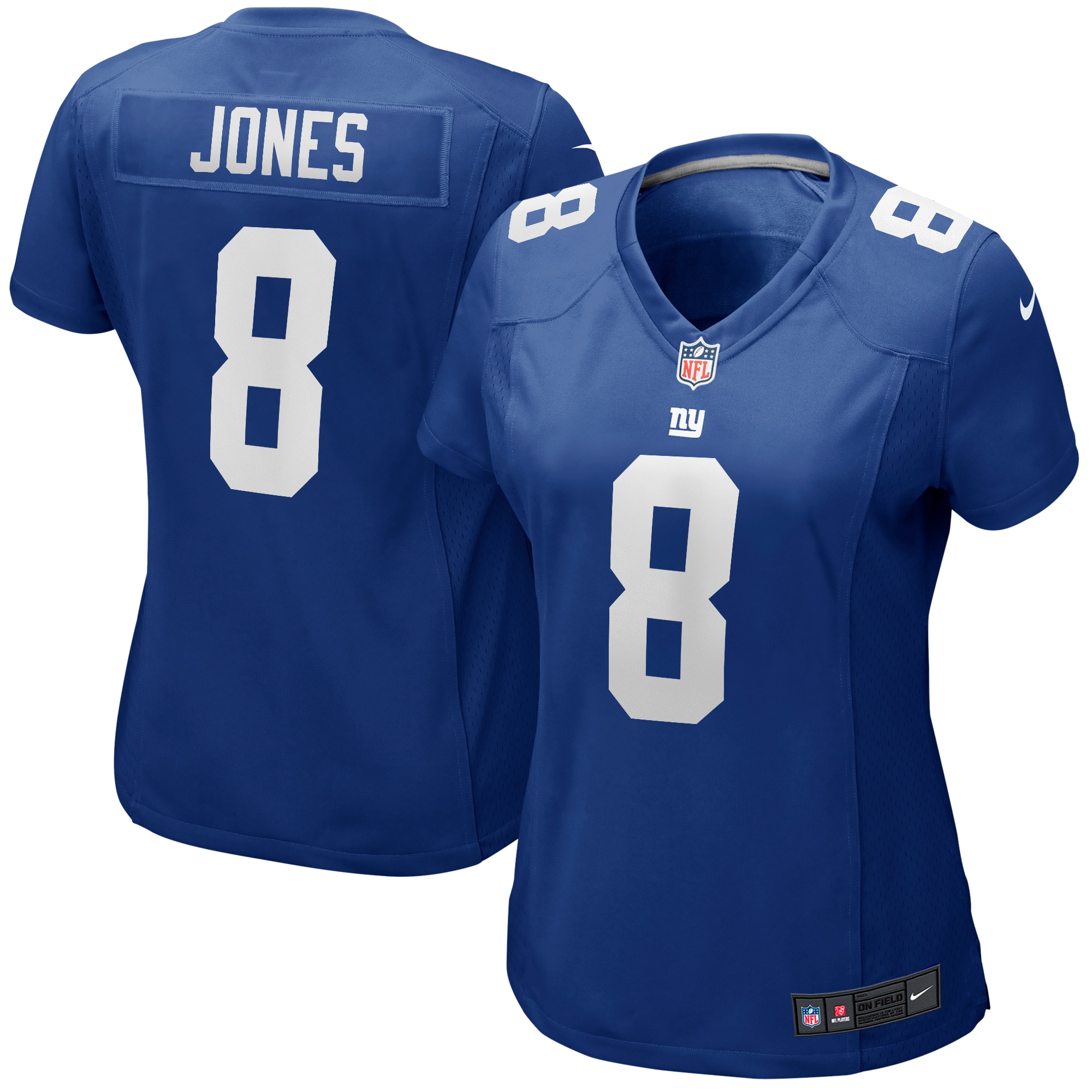 Daniel Jones New York Giants Nike Women's Player Jersey - Royal - vstockx