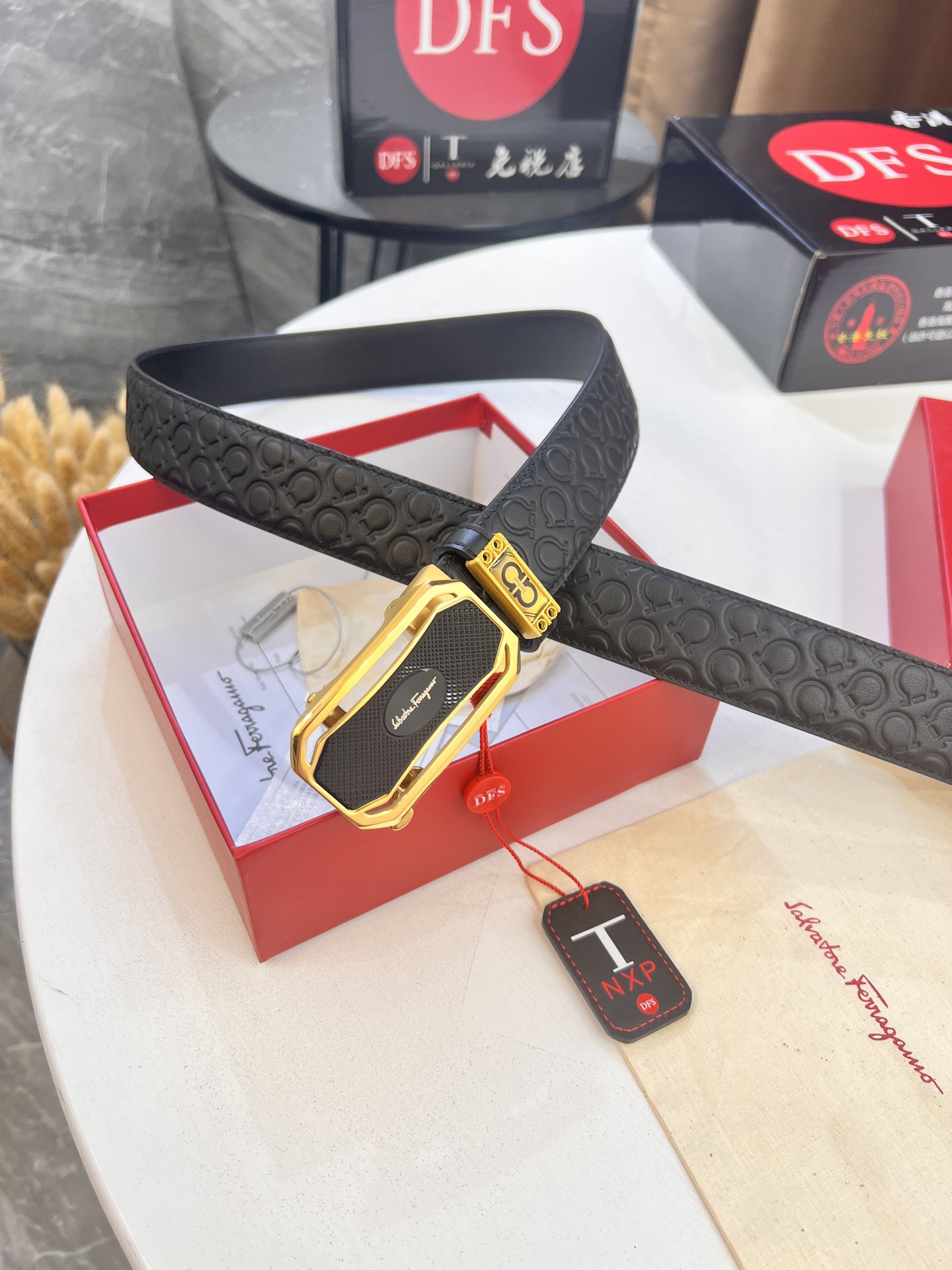 Streetwear Belt Ferragamo 320346 size:3.5cm - vstockx