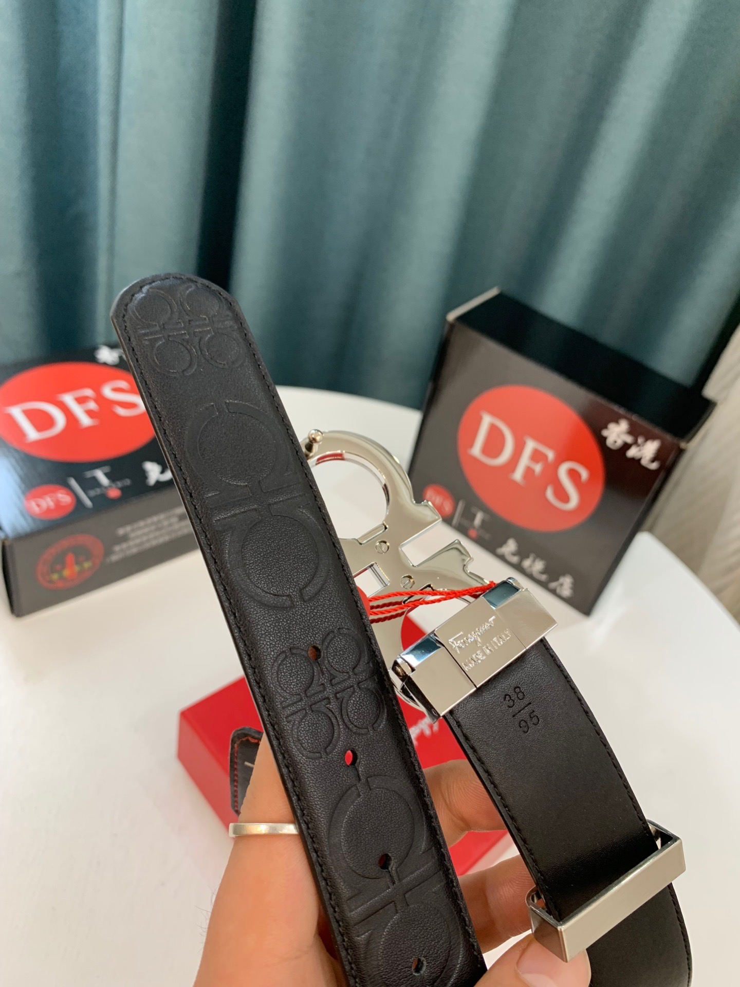 Streetwear Belt Ferragamo 319286 size:3.5cm - vstockx