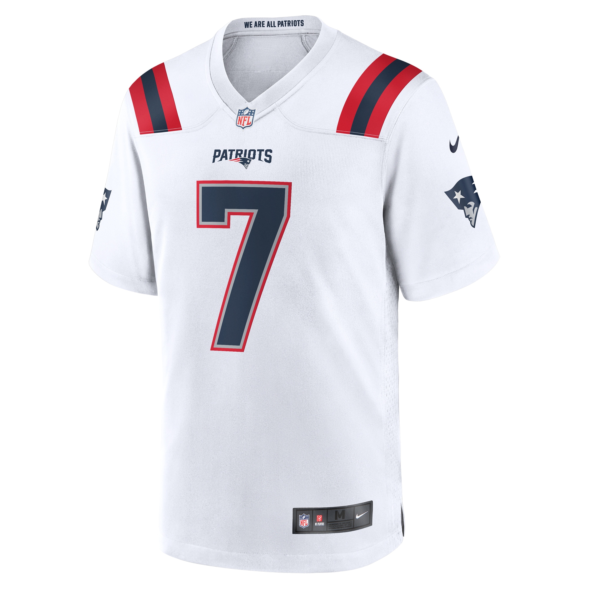 JuJu Smith-Schuster New England Patriots Nike Game Player Jersey - { White - vstockx