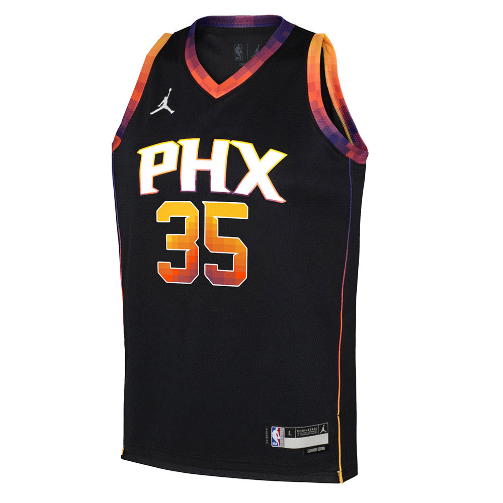 Youth Phoenix Suns Kevin Durant Statement Edition Jersey - Black - vstockx