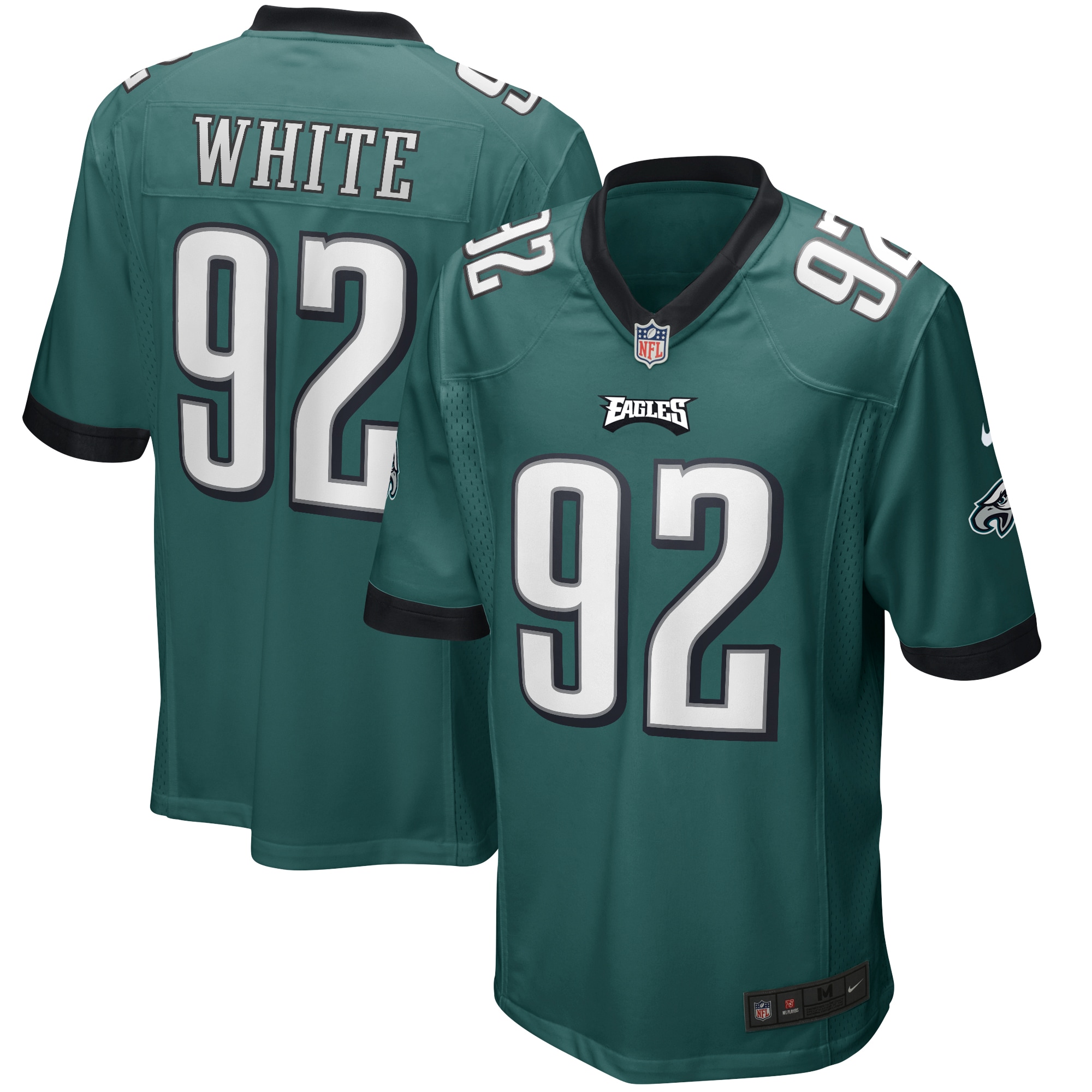 Reggie White Philadelphia Eagles Nike Game Retired Player Jersey - Midnight Green - vstockx