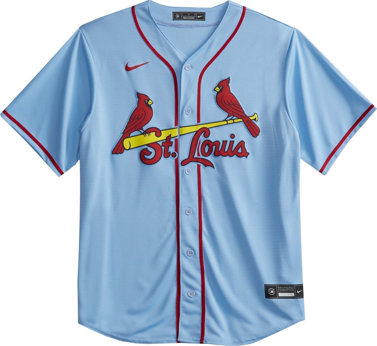 Nike Men's St. Louis Cardinals Blank Official Replica Alternate Jersey - vstockx