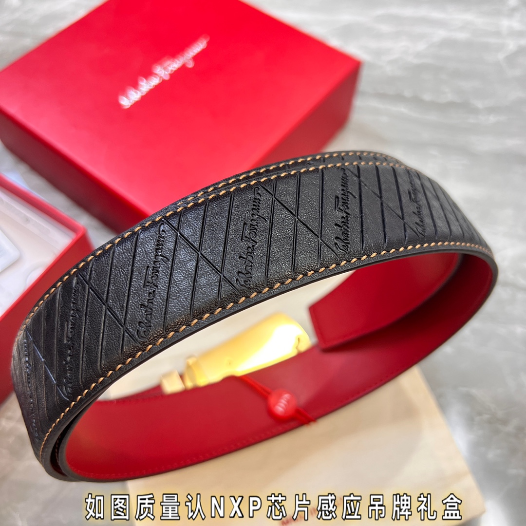 Streetwear Belt Ferragamo 320059 size:3.5cm - vstockx
