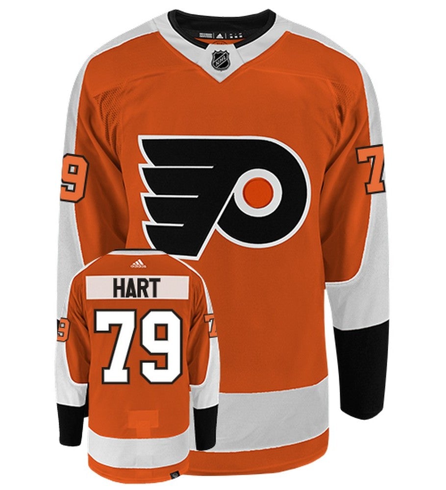 Carter Hart Philadelphia Flyers Adidas Primegreen Authentic NHL Hockey Jersey - vstockx
