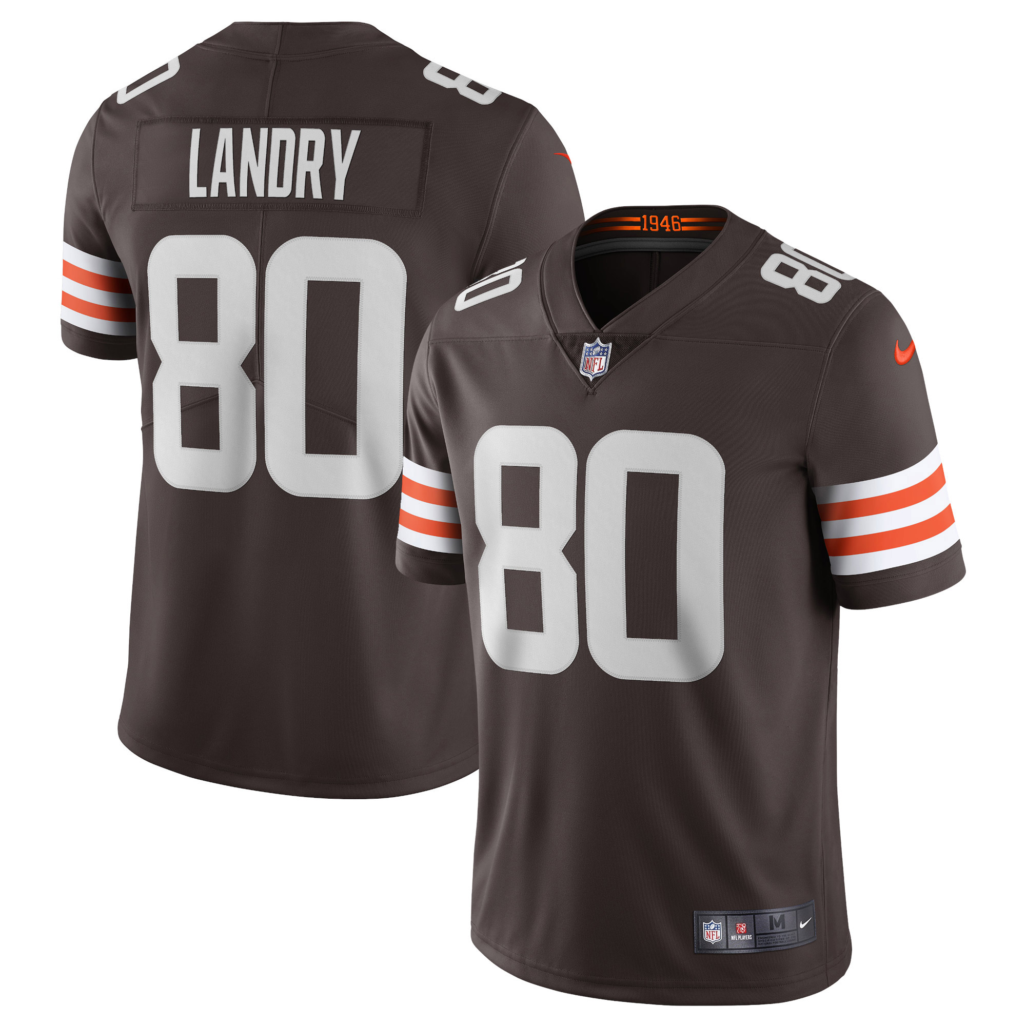 Jarvis Landry Cleveland Browns Nike Vapor Limited Player Jersey - Brown - vstockx