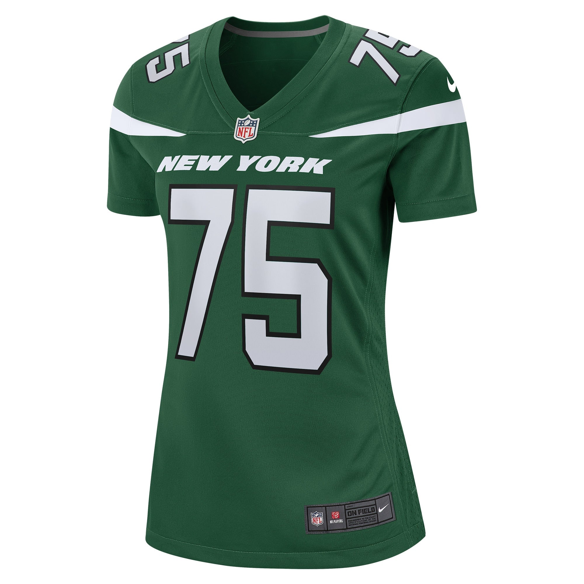 Women's Nike Alijah Vera-Tucker Gotham Green New York Jets Game Player Jersey - vstockx