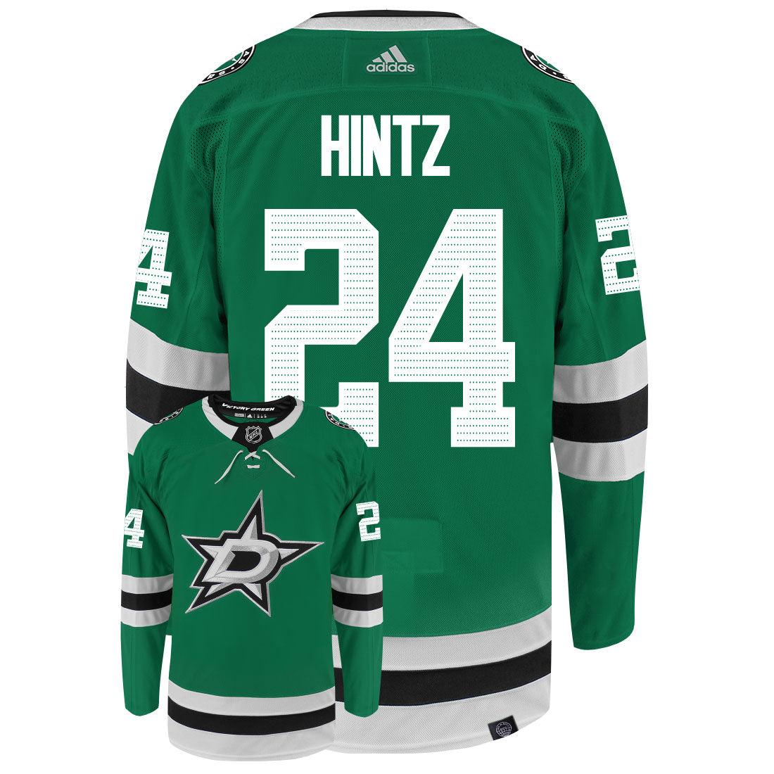 Roope Hintz Dallas Stars Adidas Primegreen Authentic NHL Hockey Jersey - vstockx