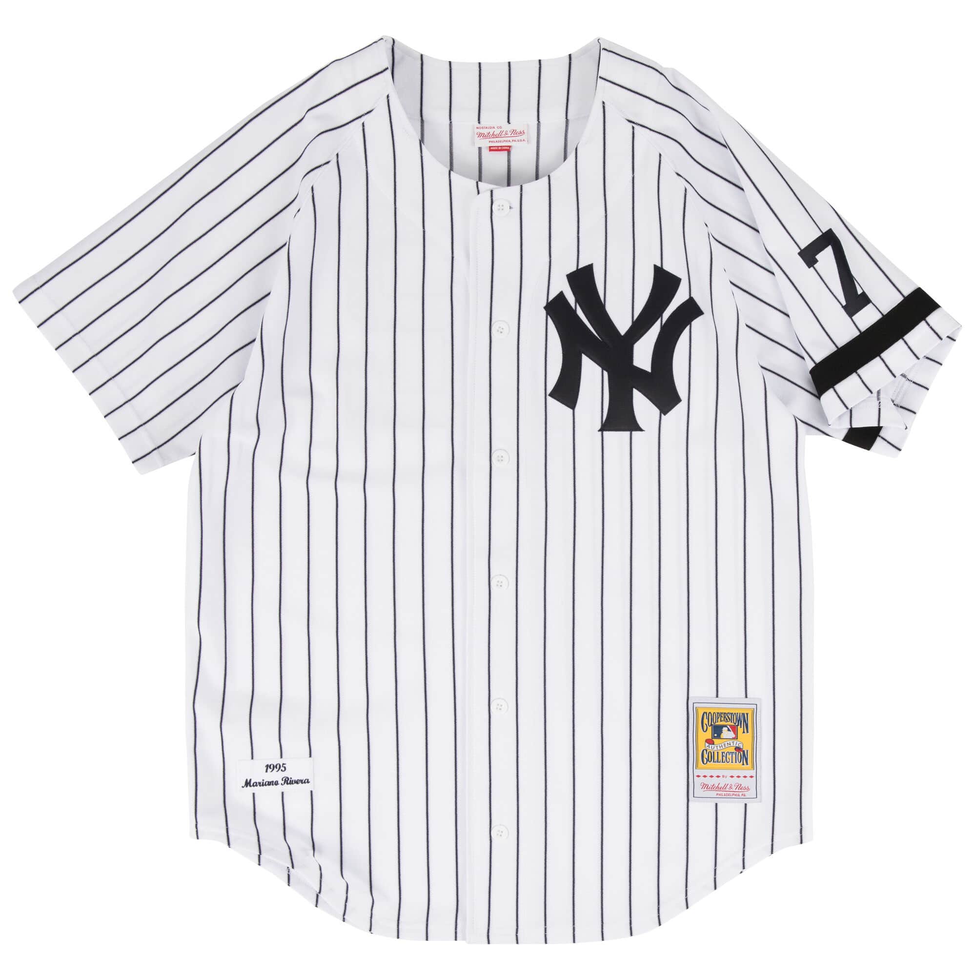 Authentic Jersey New York Yankees Home 1995 Mariano Rivera - vstockx