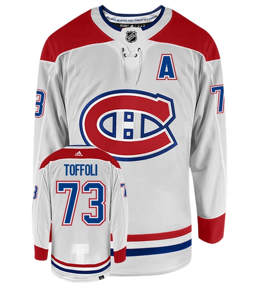 Tyler Toffoli Montreal Canadiens Adidas Primegreen Authentic NHL Hockey Jersey - vstockx