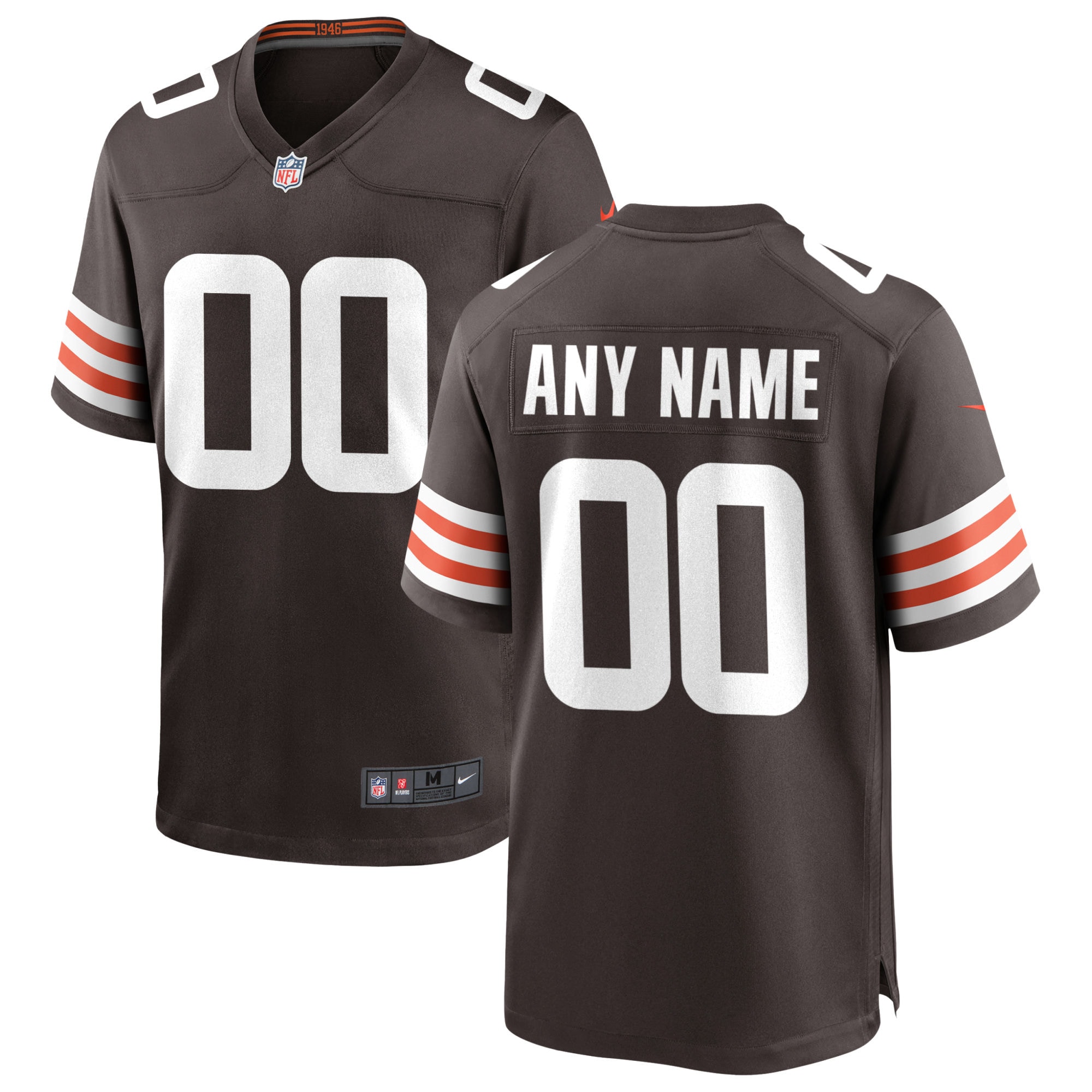 Nike Cleveland Browns Custom Game Jersey - Brown - vstockx