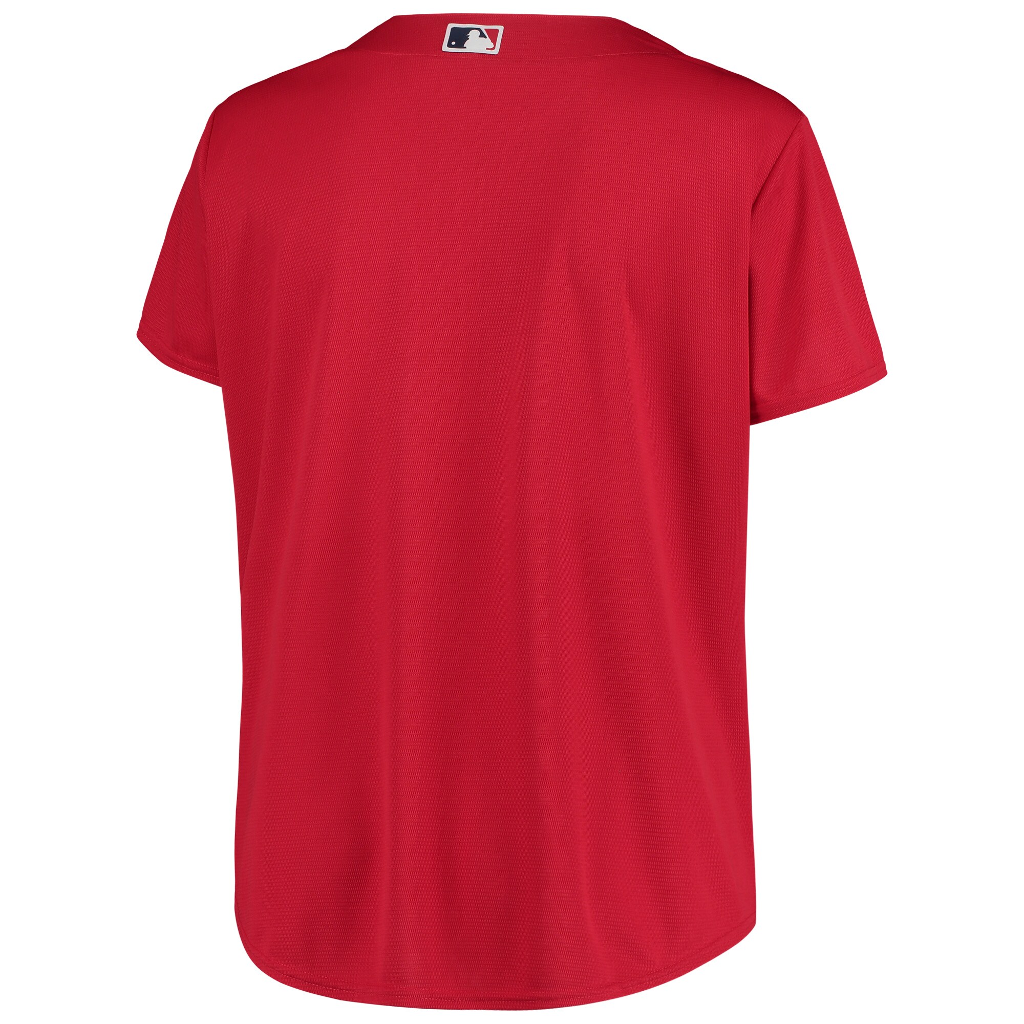 Boston Red Sox Women's Plus Size Alternate Replica Team Jersey - Red - vstockx
