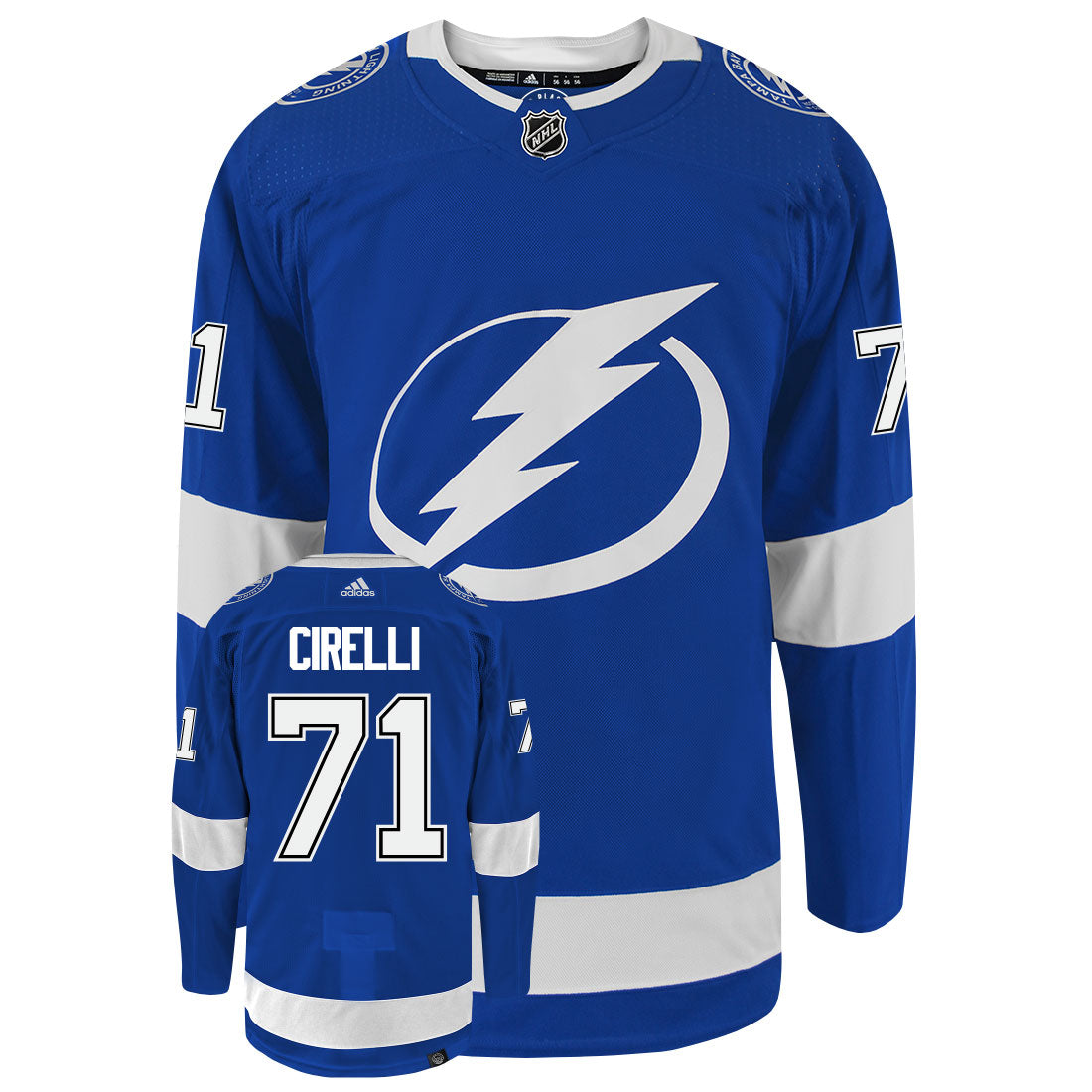 Anthony Cirelli Tampa Bay Lightning Adidas Primegreen Authentic NHL Hockey Jersey - vstockx