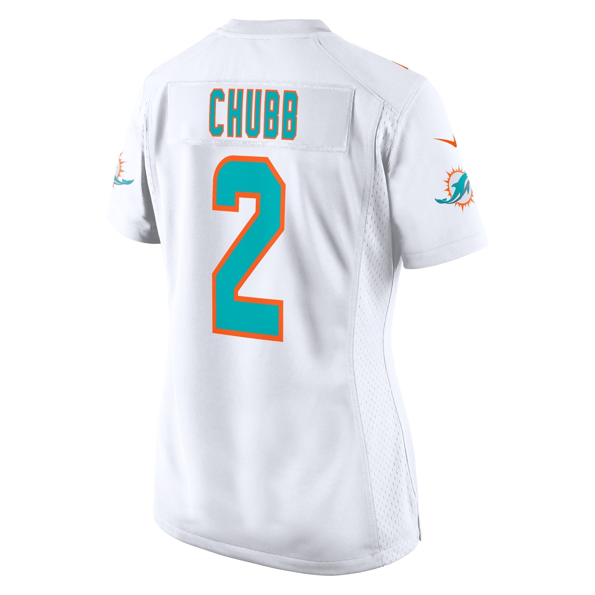 Women's Nike Bradley Chubb White Miami Dolphins Game Player Jersey - vstockx