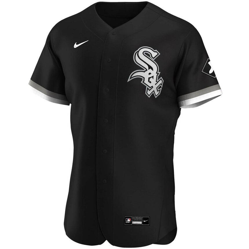 Men's Chicago White Sox Black Alternate Authentic Official Team Jersey - vstockx