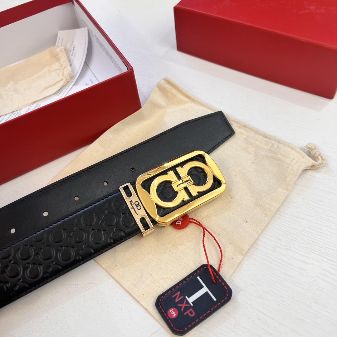 Streetwear Belt Ferragamo 320340 size:3.5cm - vstockx