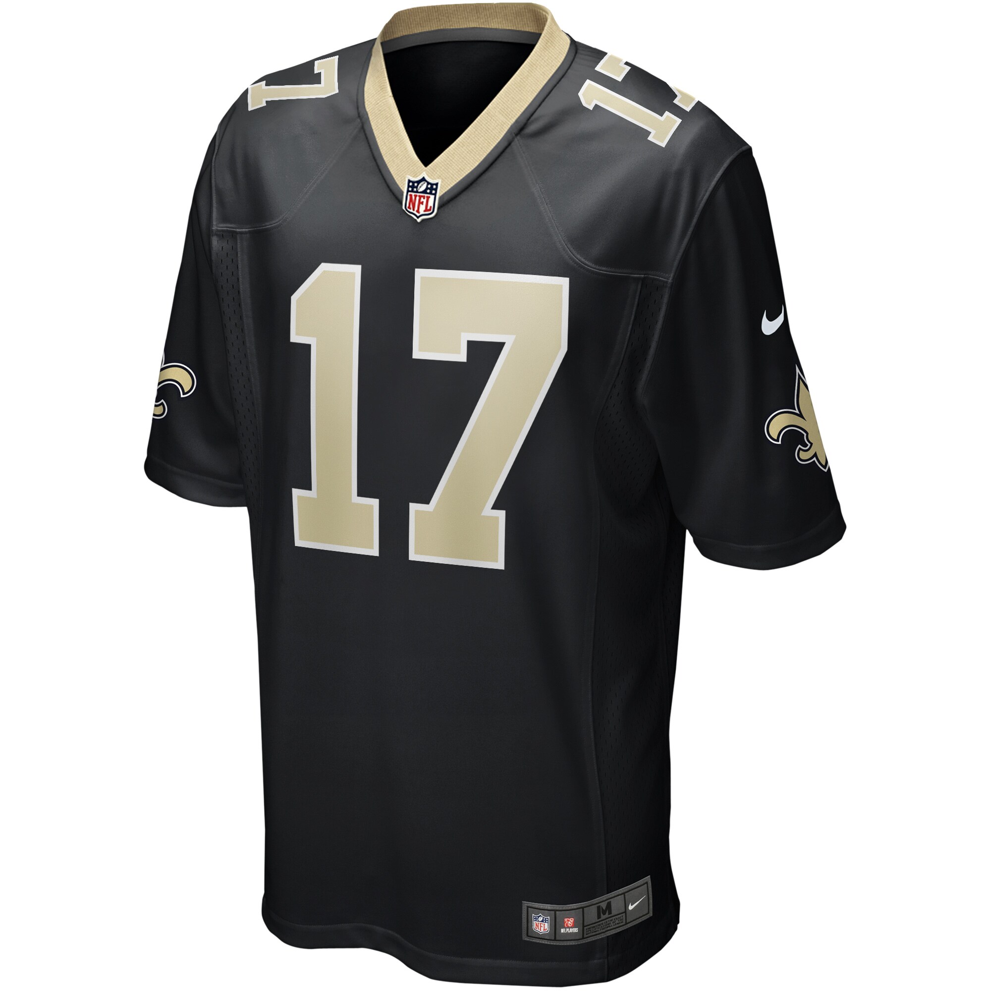 Emmanuel Sanders New Orleans Saints Nike Game Player Jersey - Black - vstockx