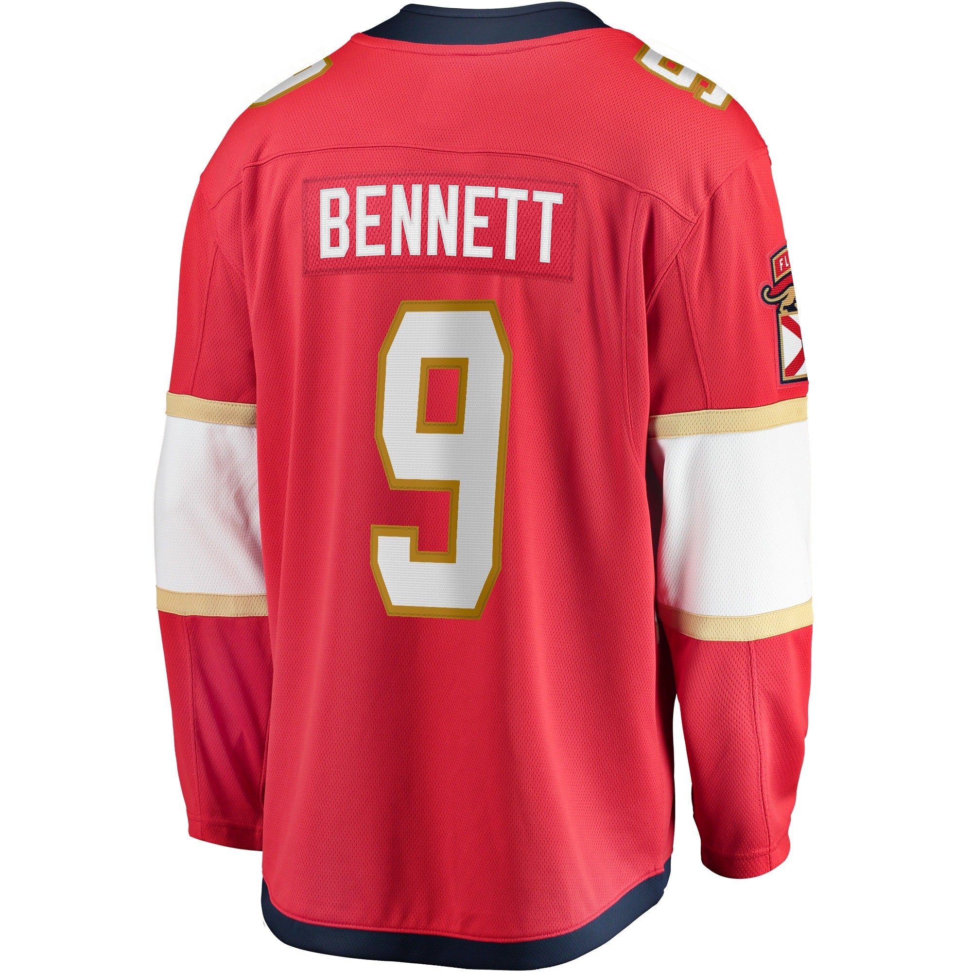 Men's Fanatics Branded Sam Bennett Red Florida Panthers 2017/18 Home Breakaway Replica Jersey - vstockx